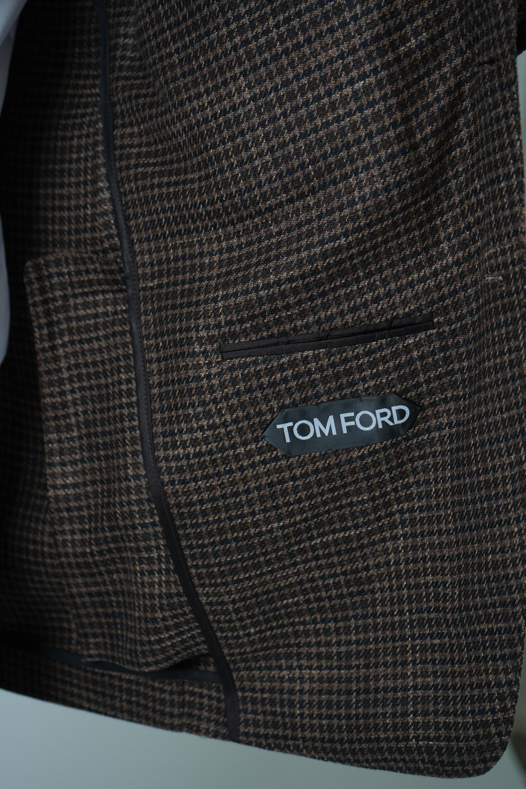 Irregular Damier Shelton SB Jacket – Black&Brown