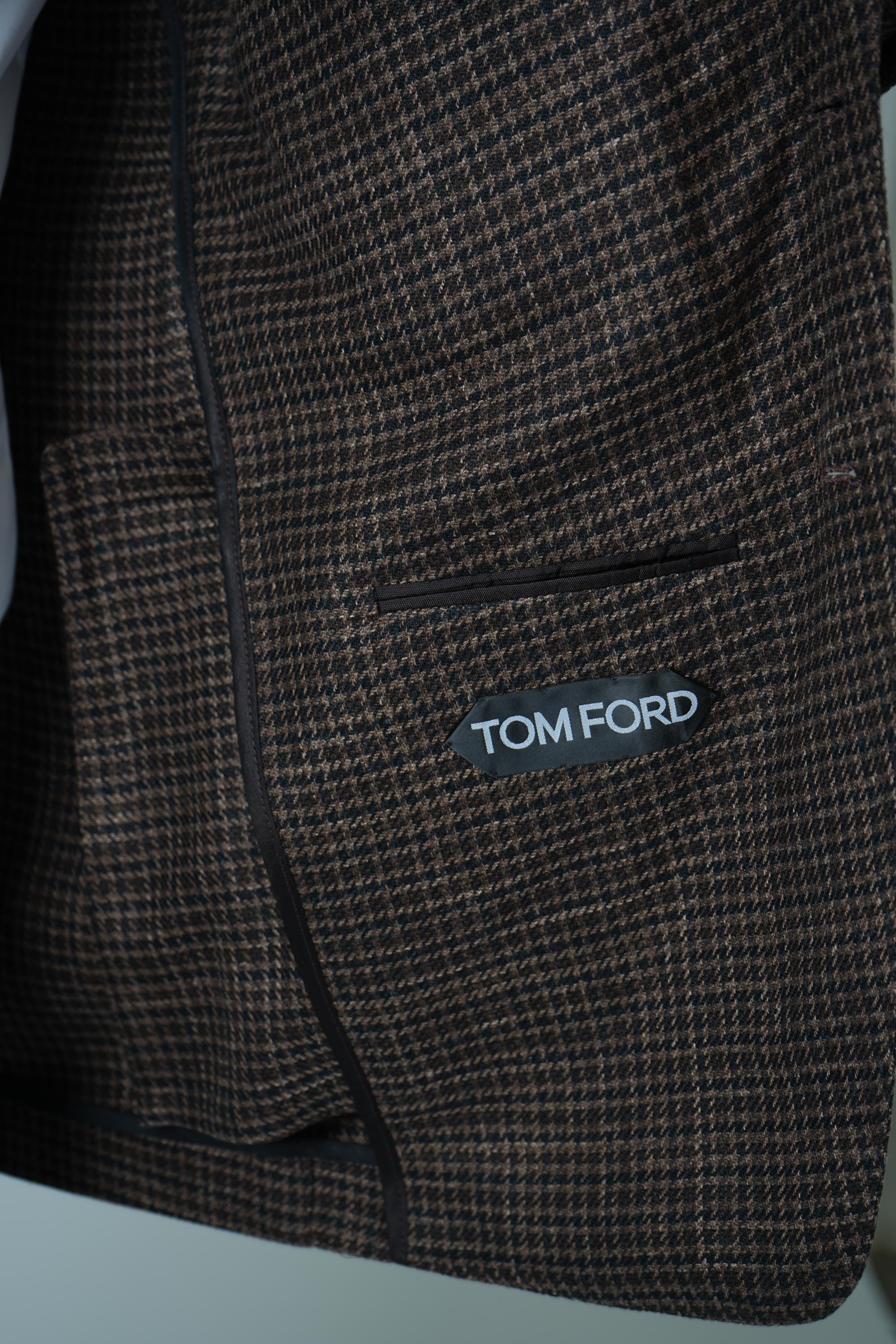 Irregular Damier Shelton SB Jacket – Black&Brown