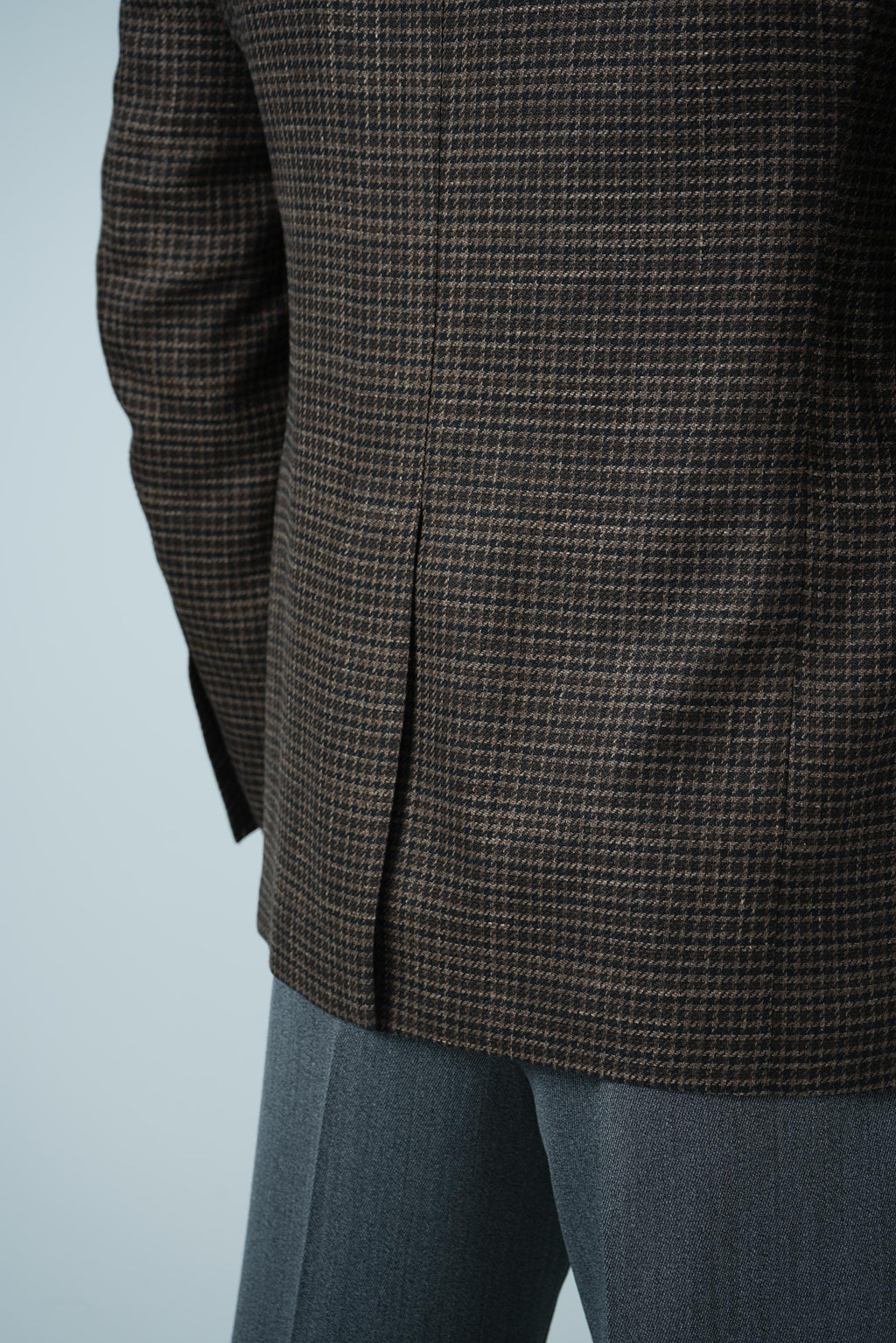 Irregular Damier Shelton SB Jacket – Black&Brown