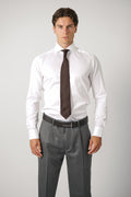 Solid Super Reps Tie 8cm – Chocolate