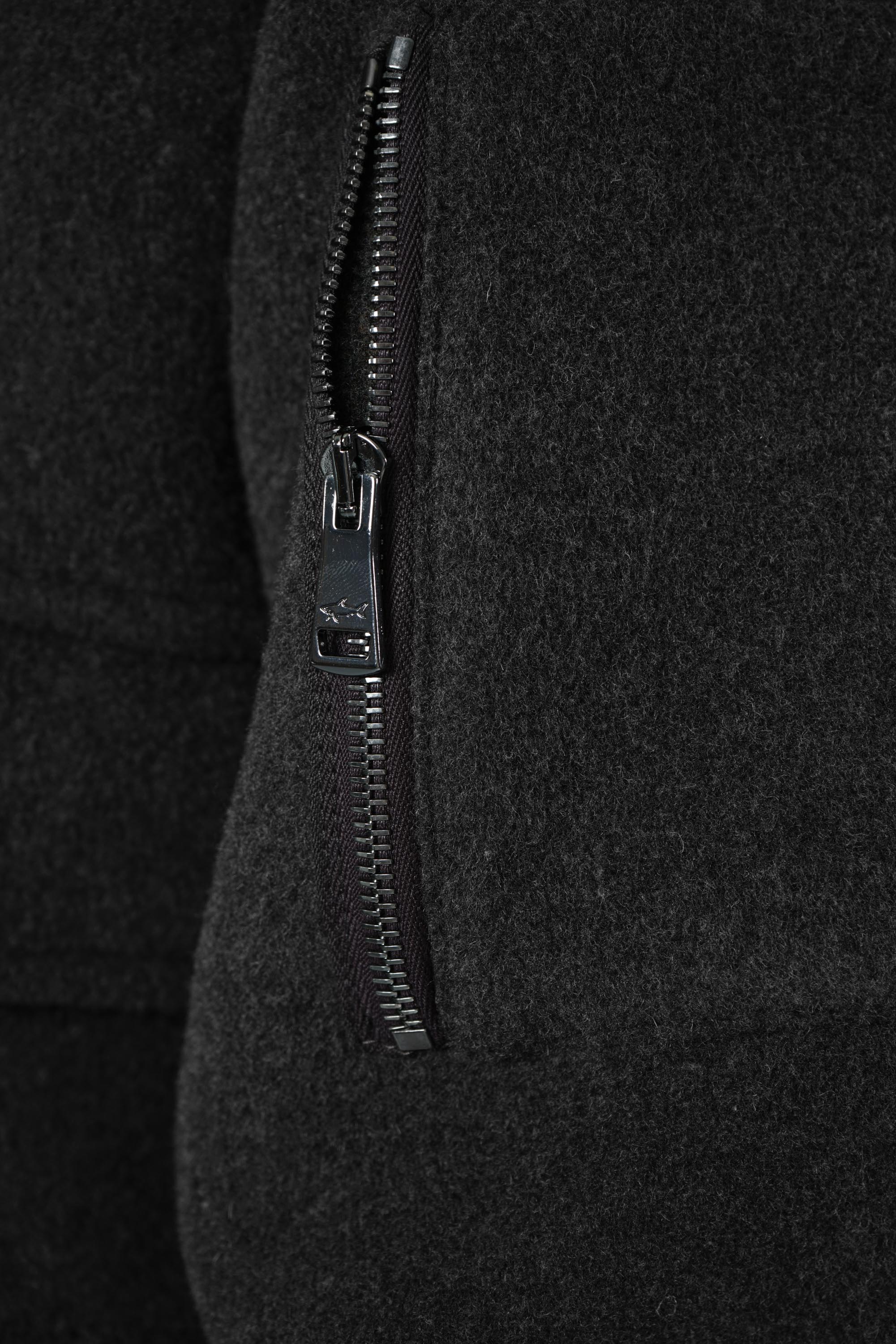 Wool Cashmere Blend Oversized Bomber – 094