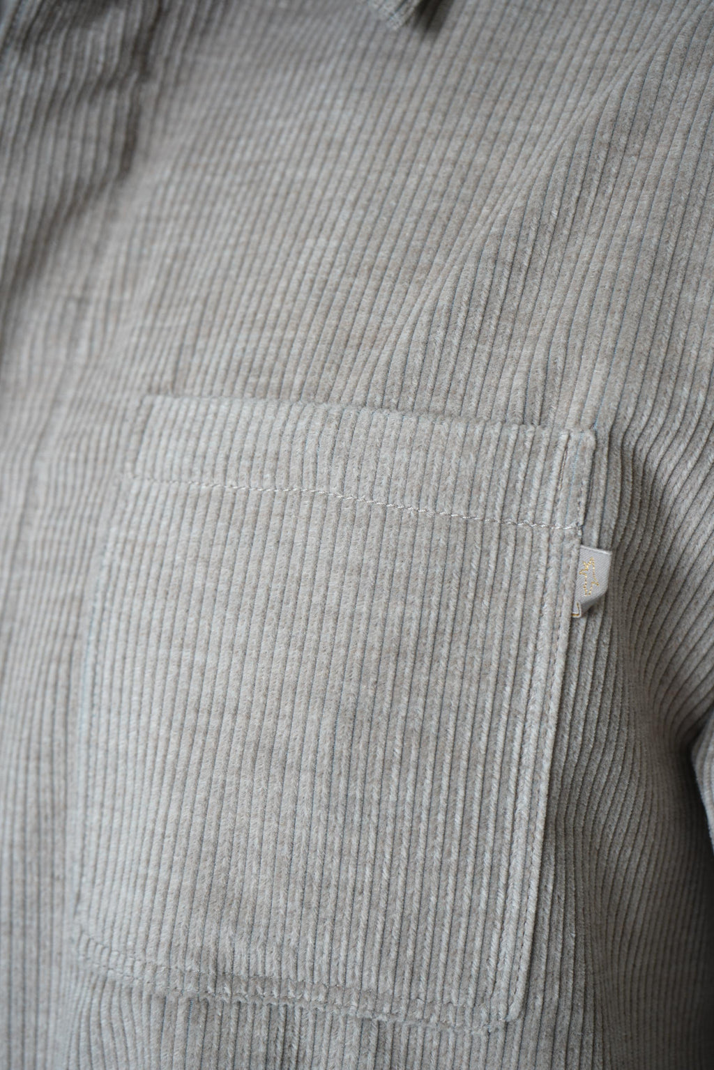 Overshirt In Cashmere Cotton Corduroy – 033