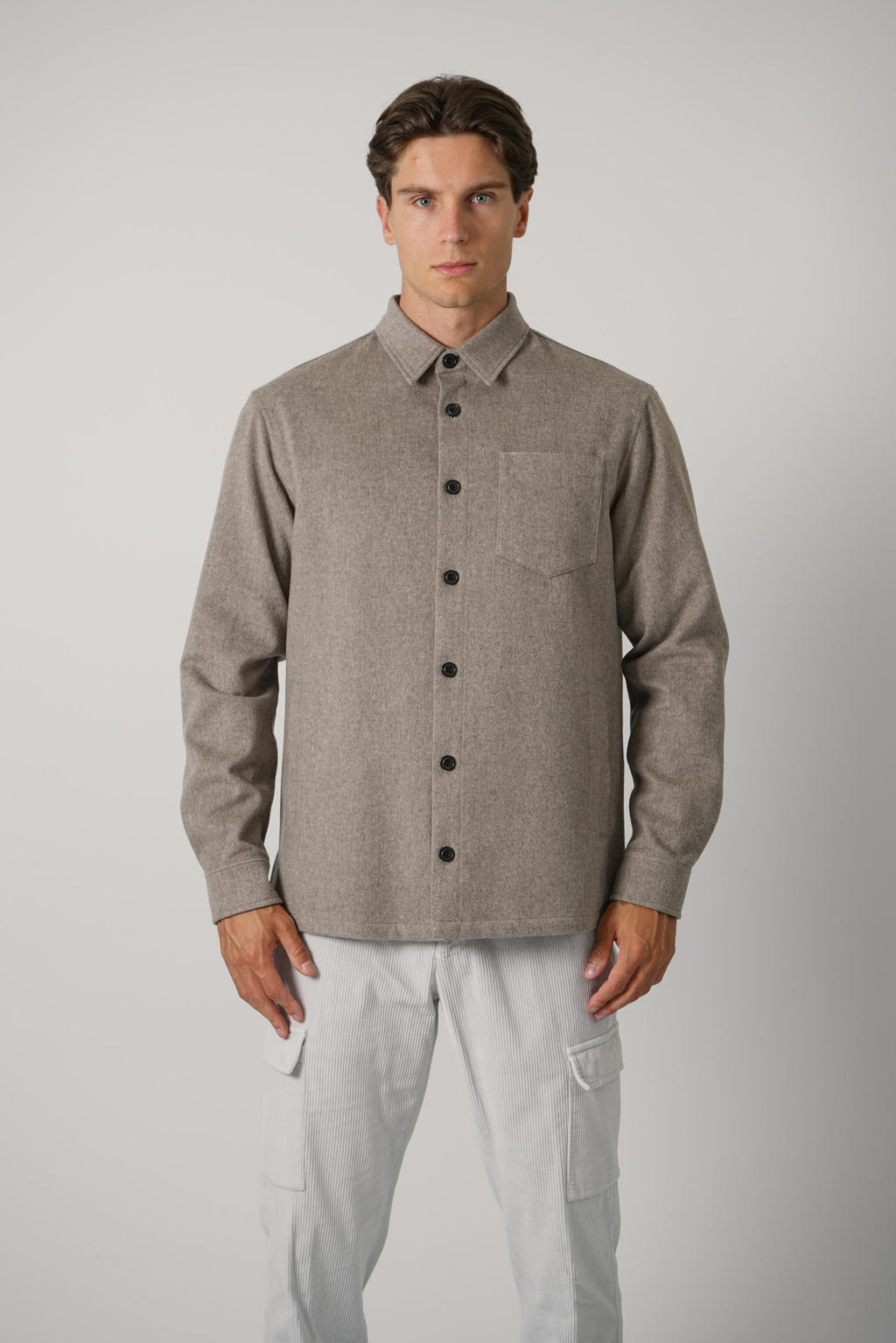 Overshirt With Cashmere Loro Piana – 090