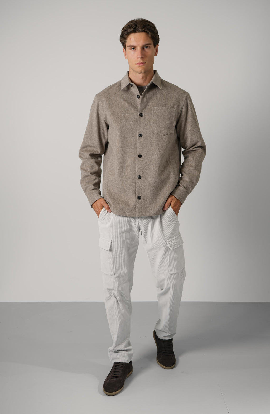 Overshirt With Cashmere Loro Piana – 090
