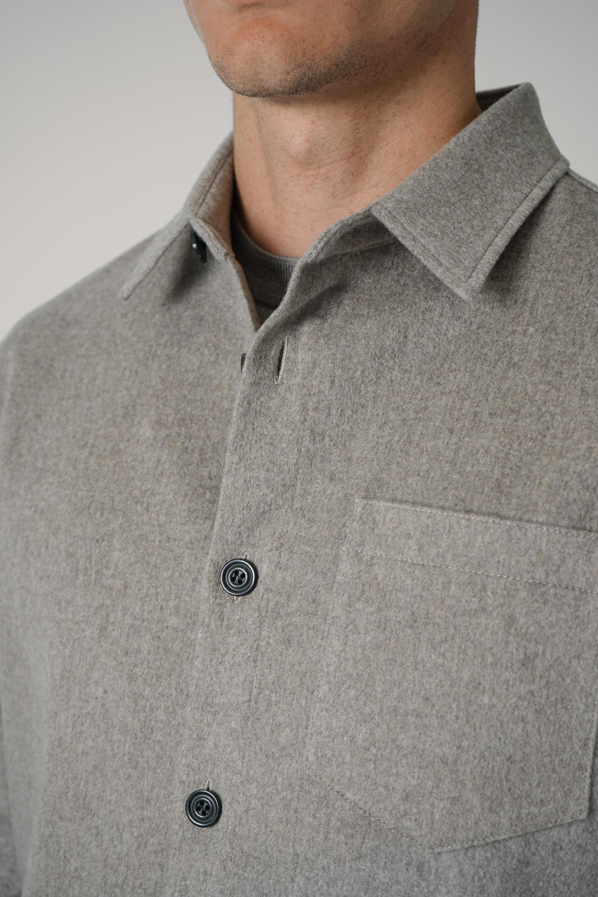 Overshirt With Cashmere Loro Piana – 090