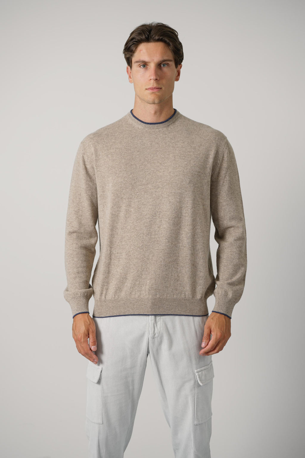 Pure Cashmere Crewneck – 545