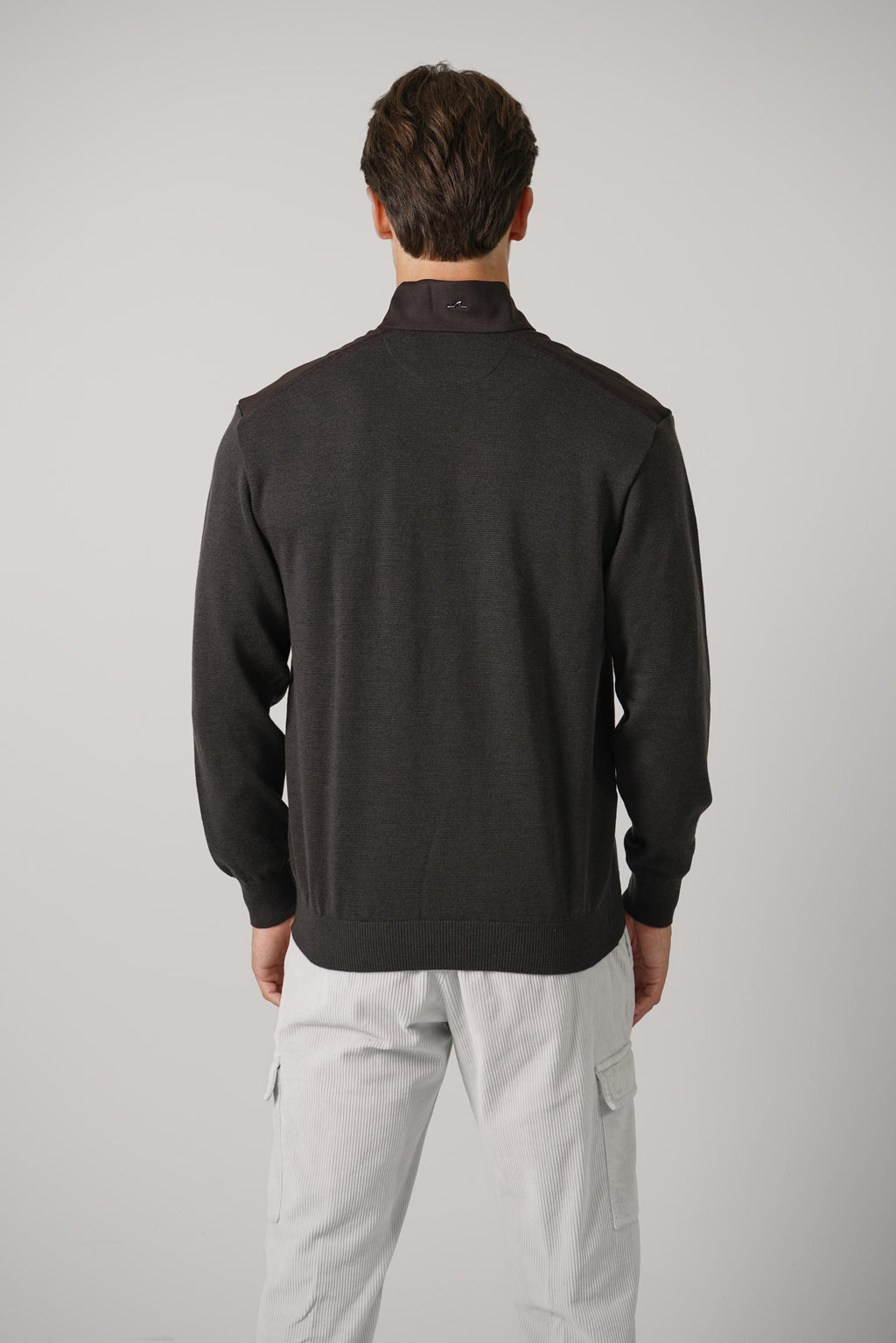 Merino Extrafine Half Zip Sweater – 937