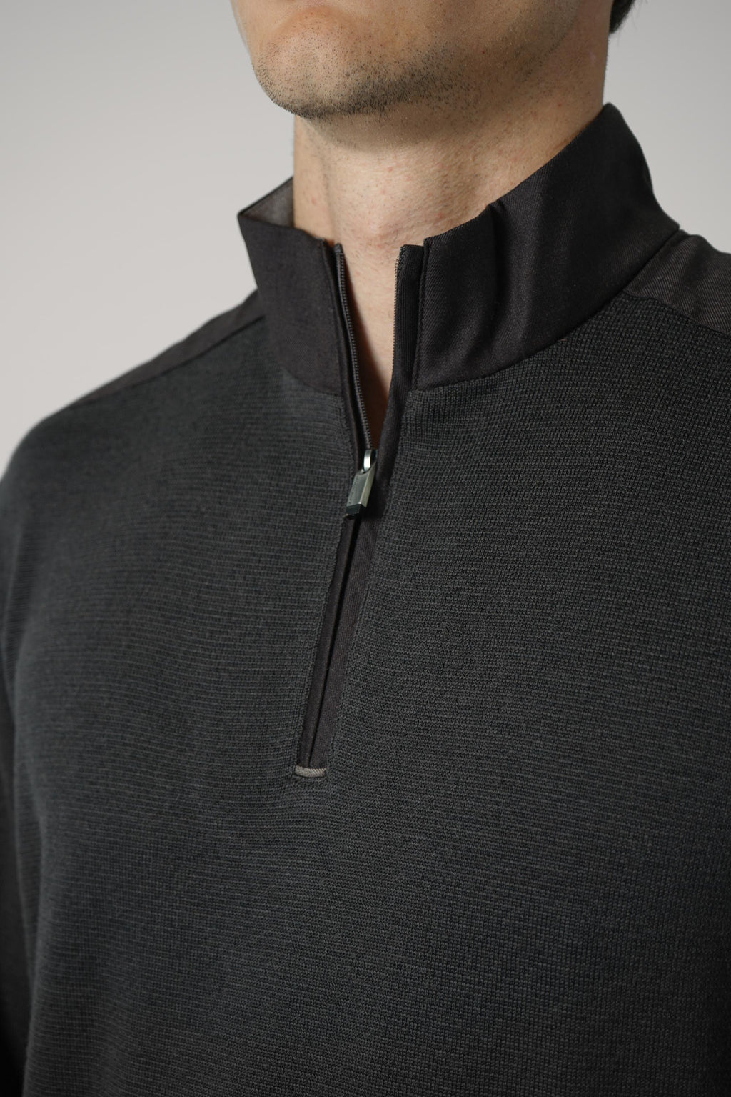 Merino Extrafine Half Zip Sweater – 937