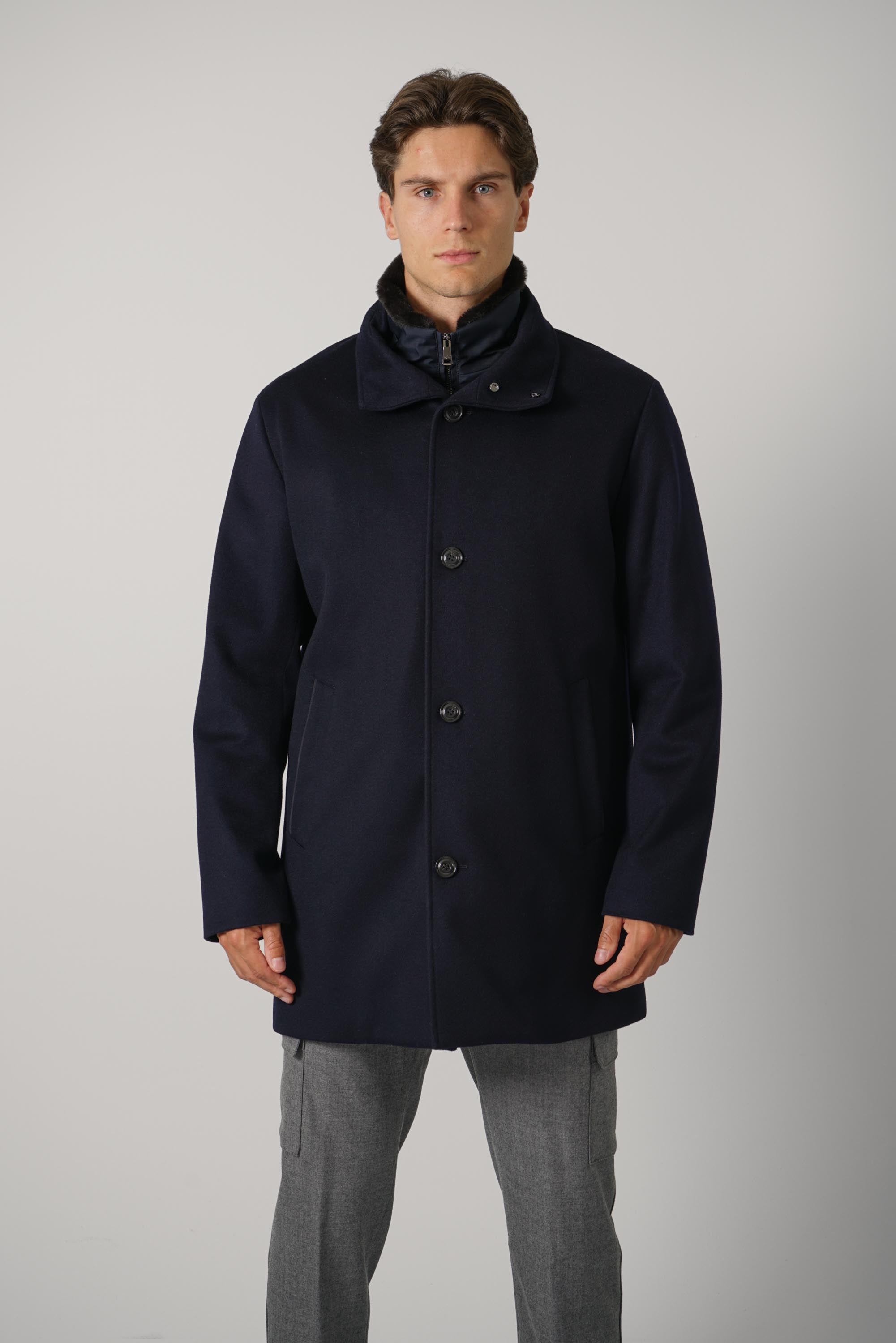 Carcoat In Loro Piana Green Storm System – 050