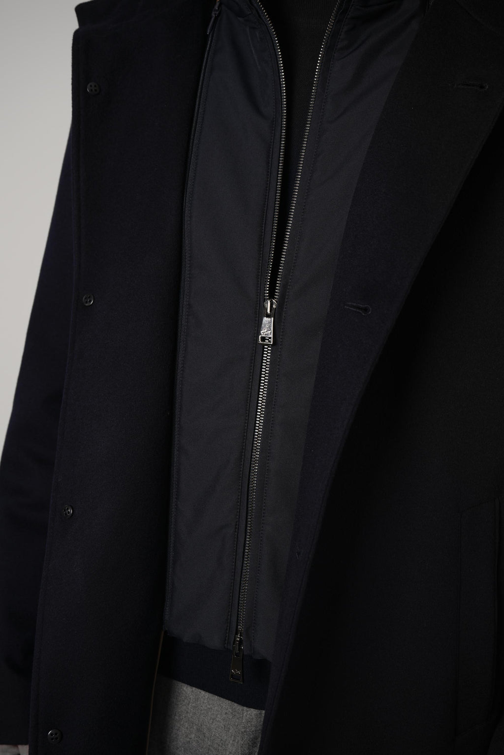 Carcoat In Loro Piana Green Storm System – 050