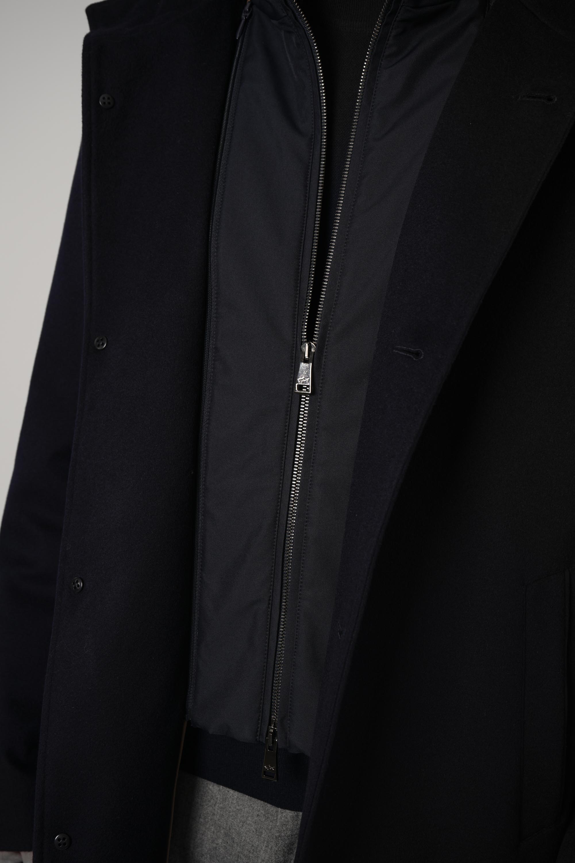 Carcoat In Loro Piana Green Storm System – 050