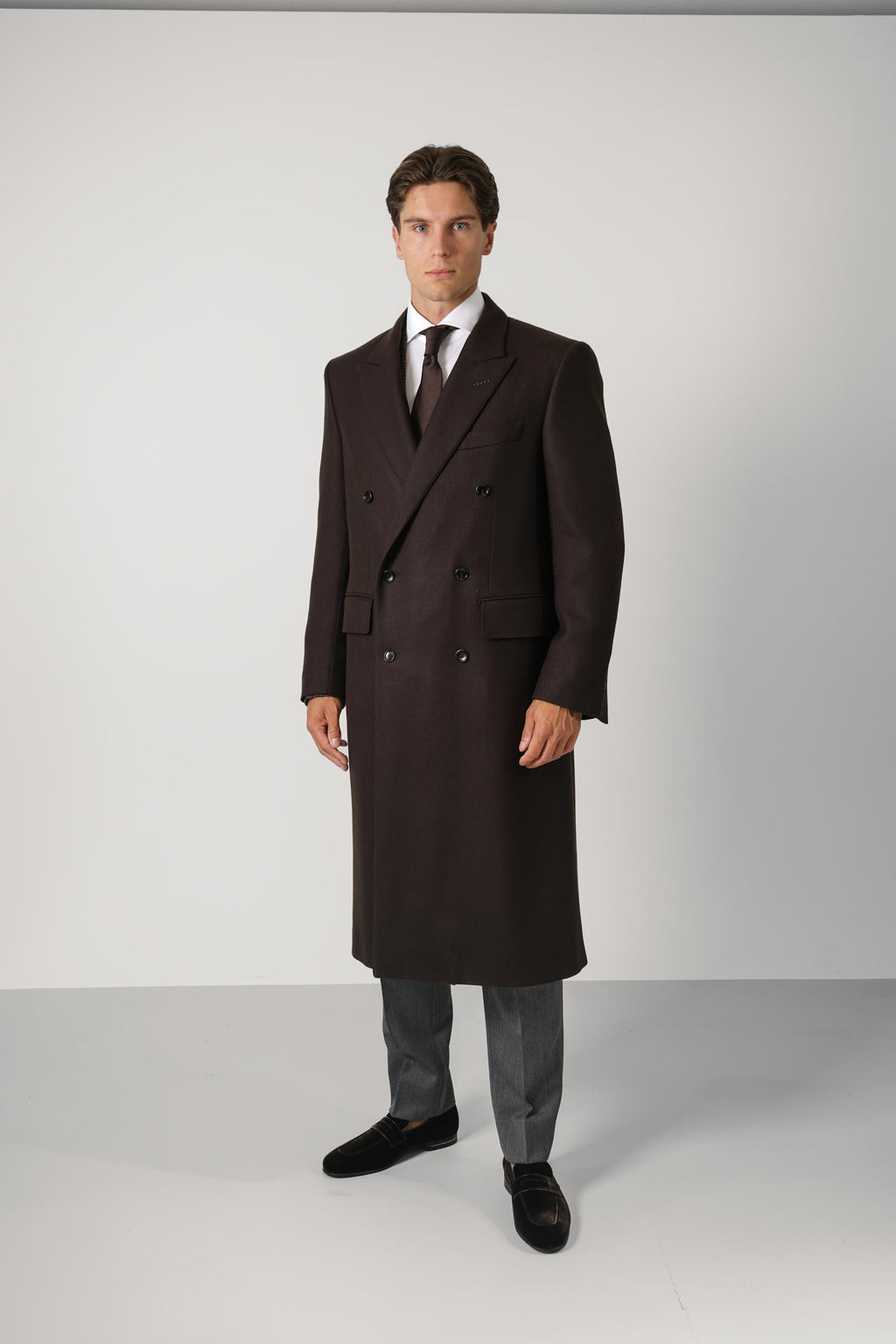 Double Splittable Soft Wool DB Coat FL – Deep Brown