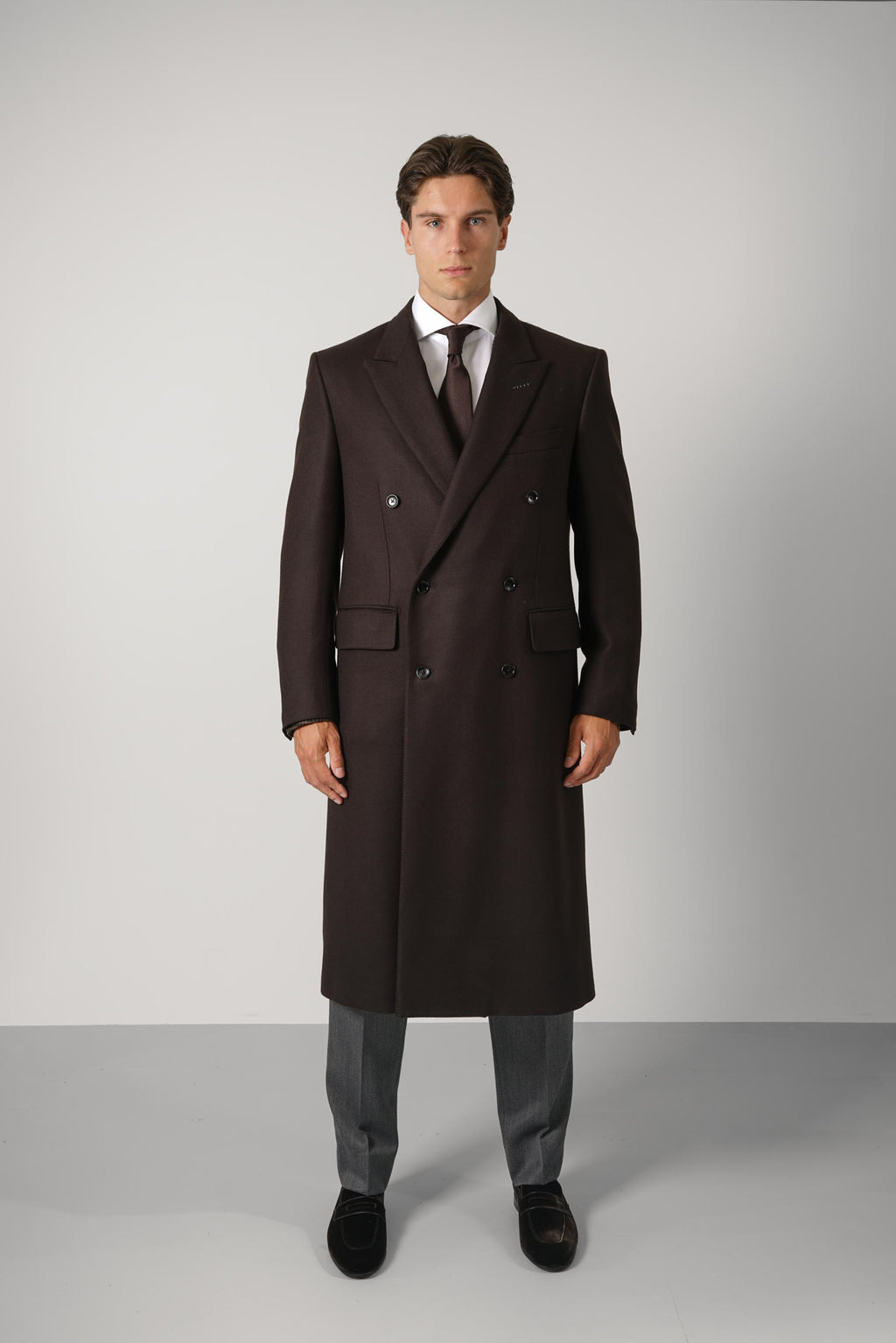 Double Splittable Soft Wool DB Coat FL – Deep Brown