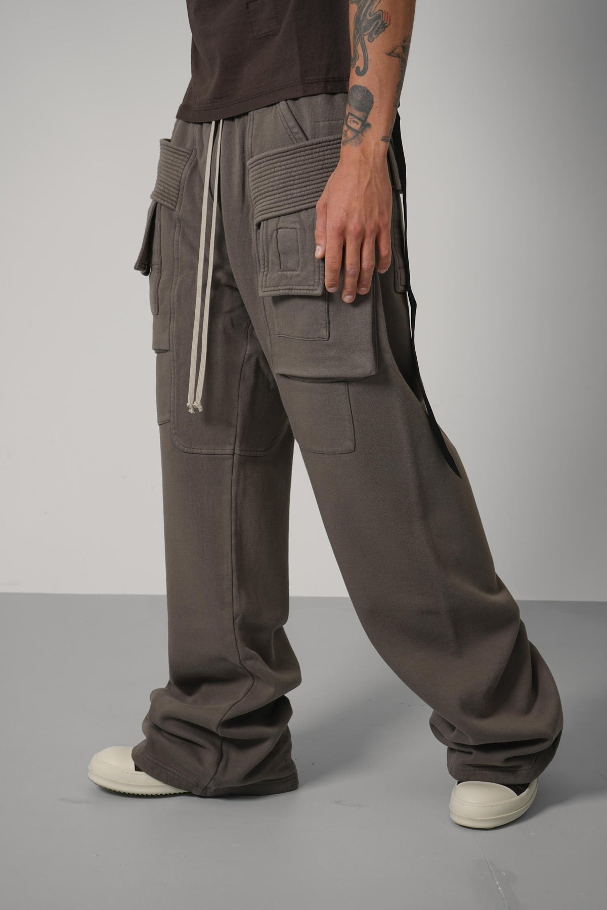 Rick Owens Creatch Wide Cargo – Dust
