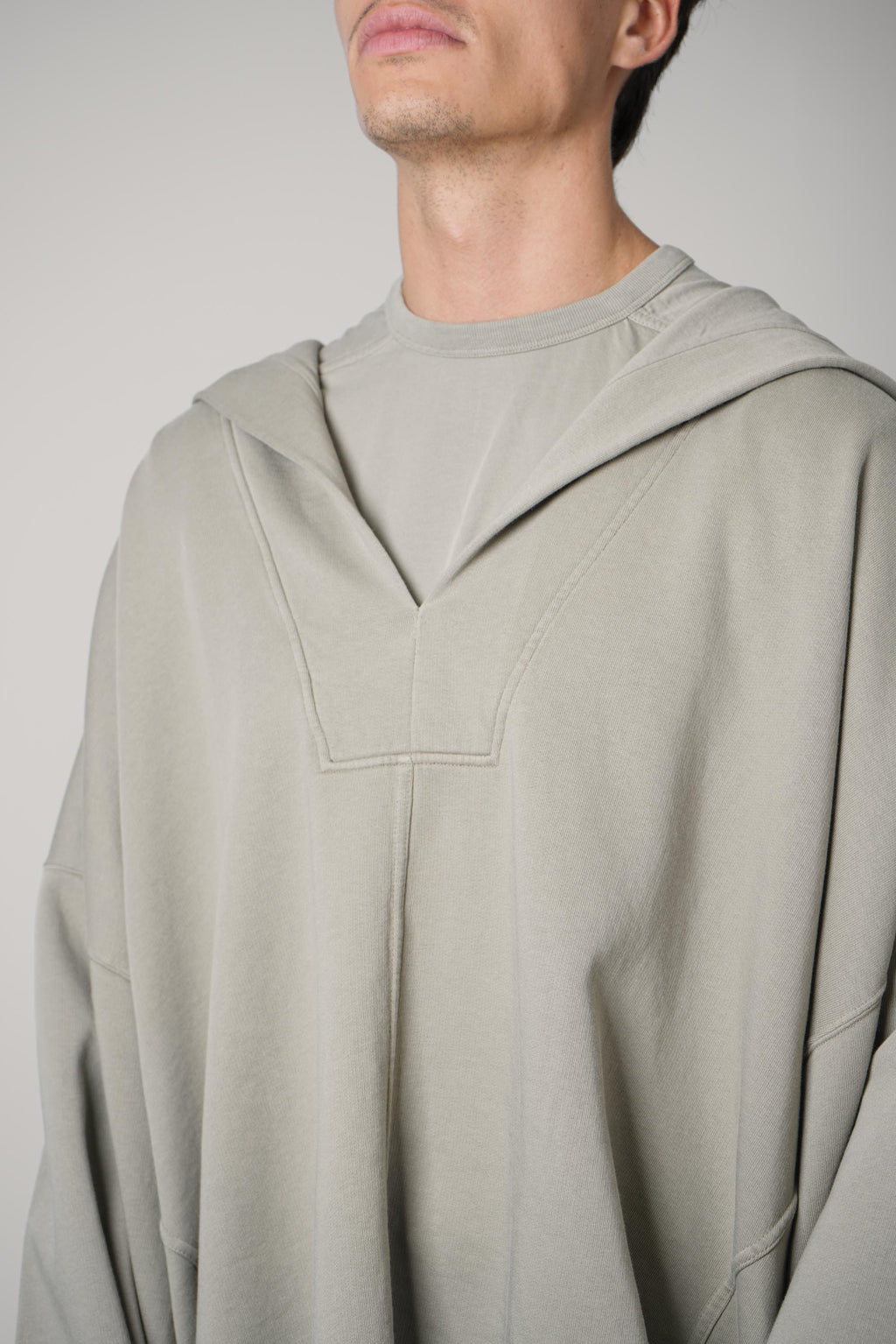 Rick Owens LS Kaftan Hip – Mineral