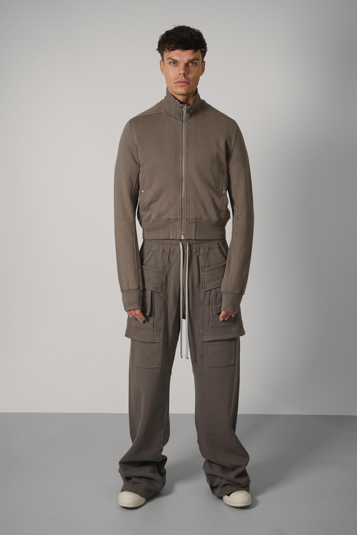 Rick Owens Rev Track Jkt – Dust