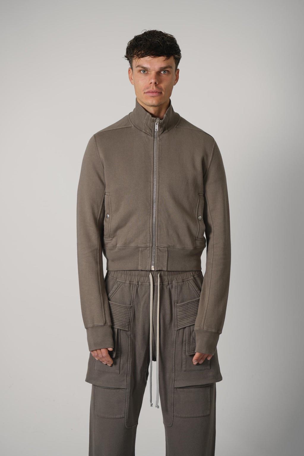 Rick Owens Rev Track Jkt – Dust