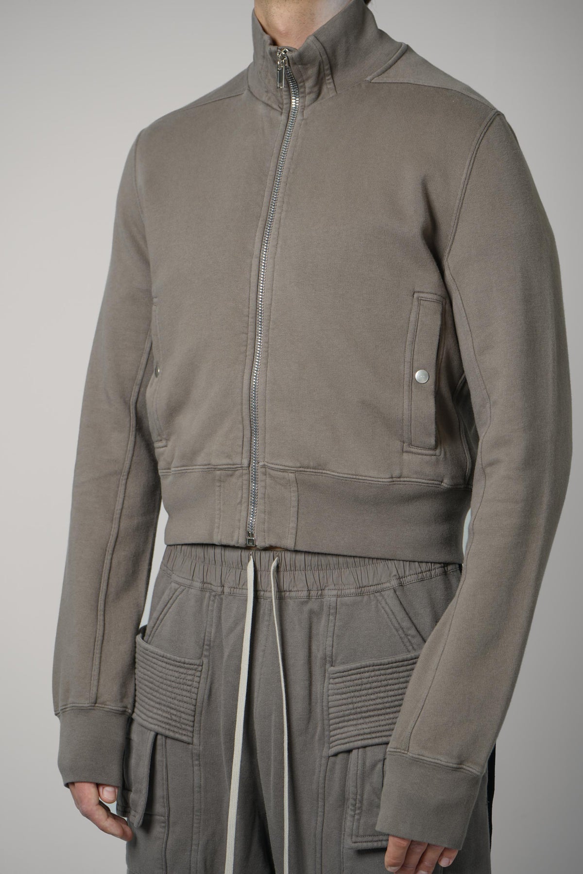 Rick Owens Rev Track Jkt – Dust