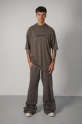 Rick Owens Jumbo SS T – Dust/Black