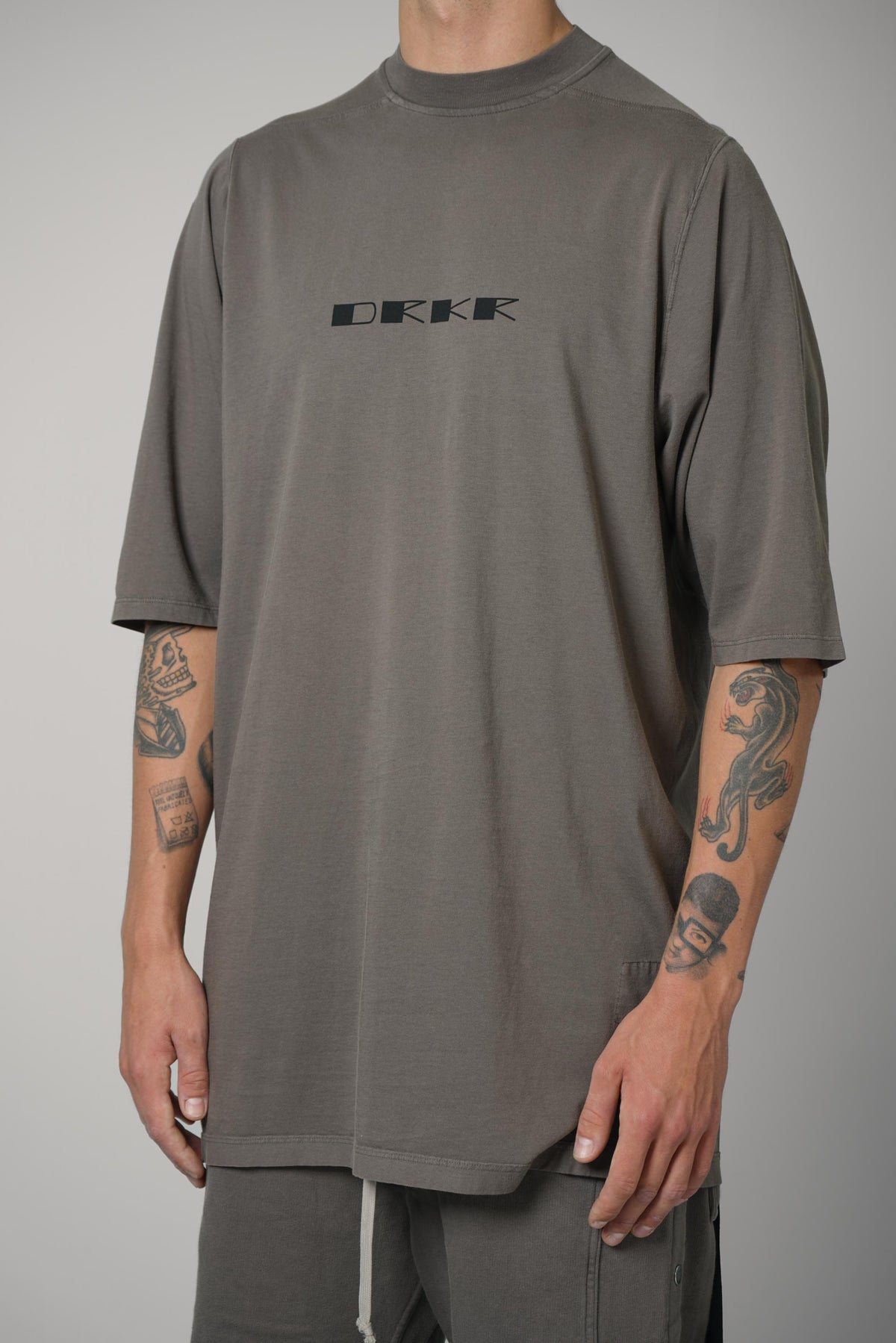 Rick Owens Jumbo SS T – Dust/Black