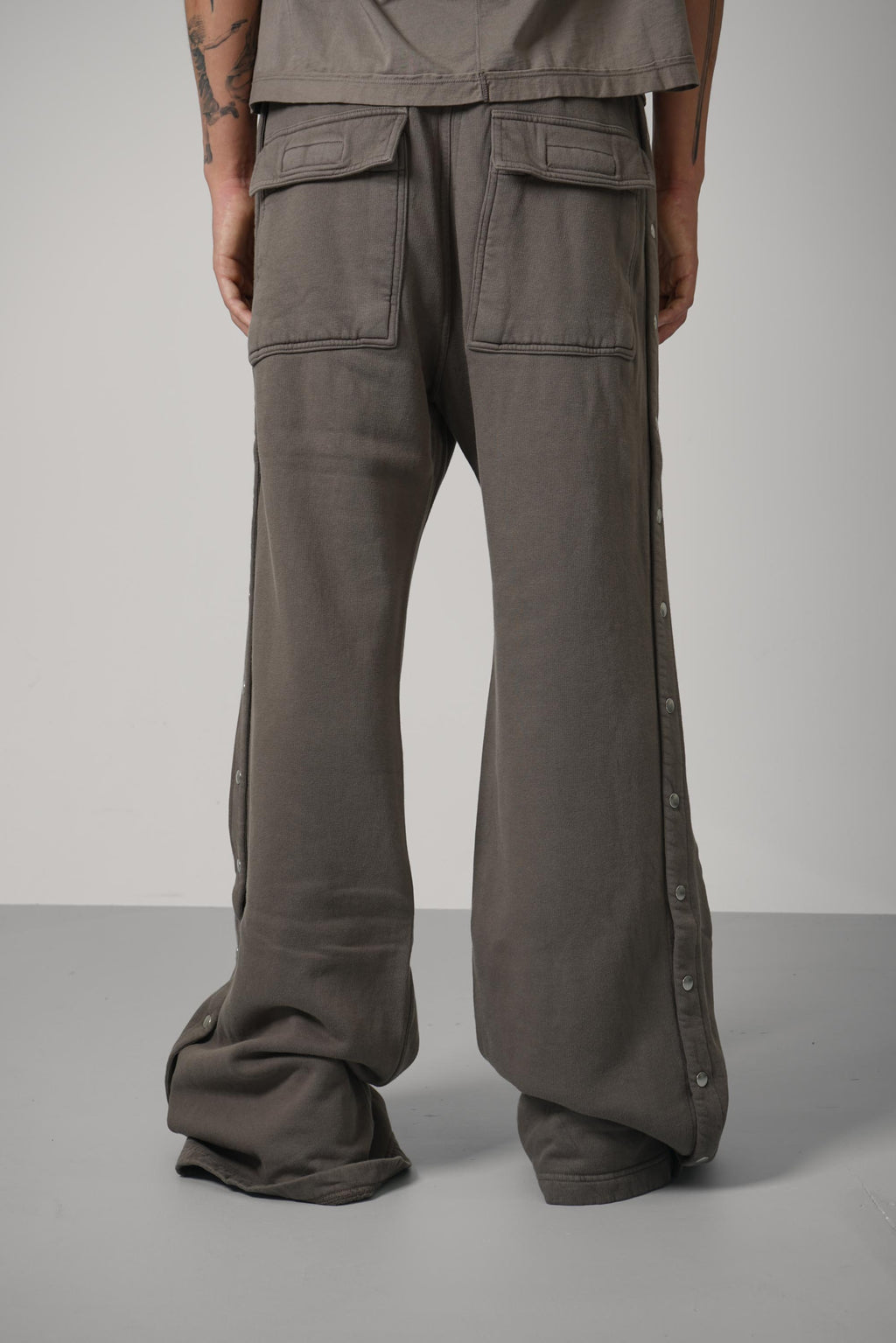 Rick Owens Wide Pusher Pants – Dust