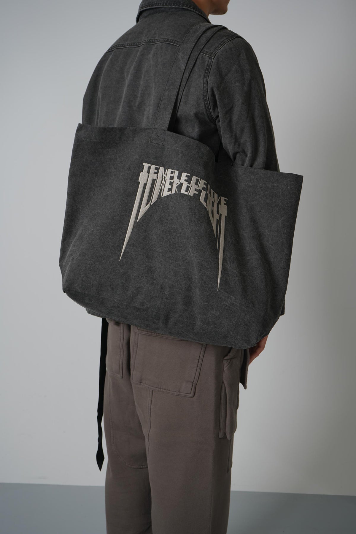 Rick Owens Shopper – Gravel/Pearl