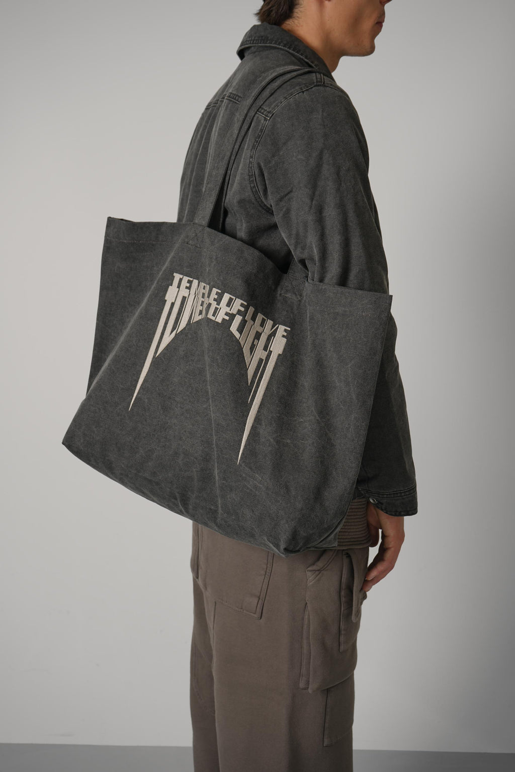 Rick Owens Shopper – Gravel/Pearl