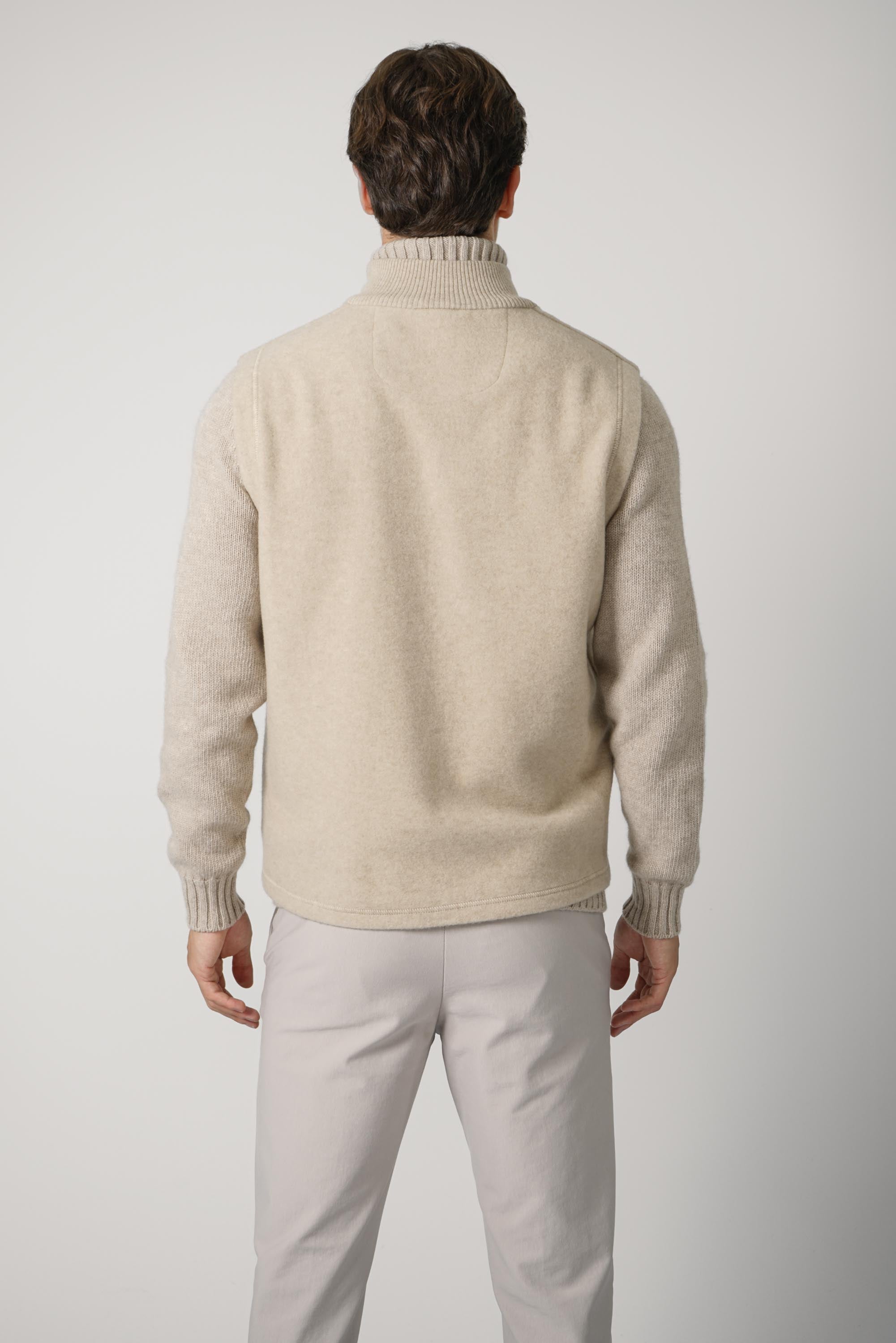 Fedeli Swing Velour Sweater – Wafer