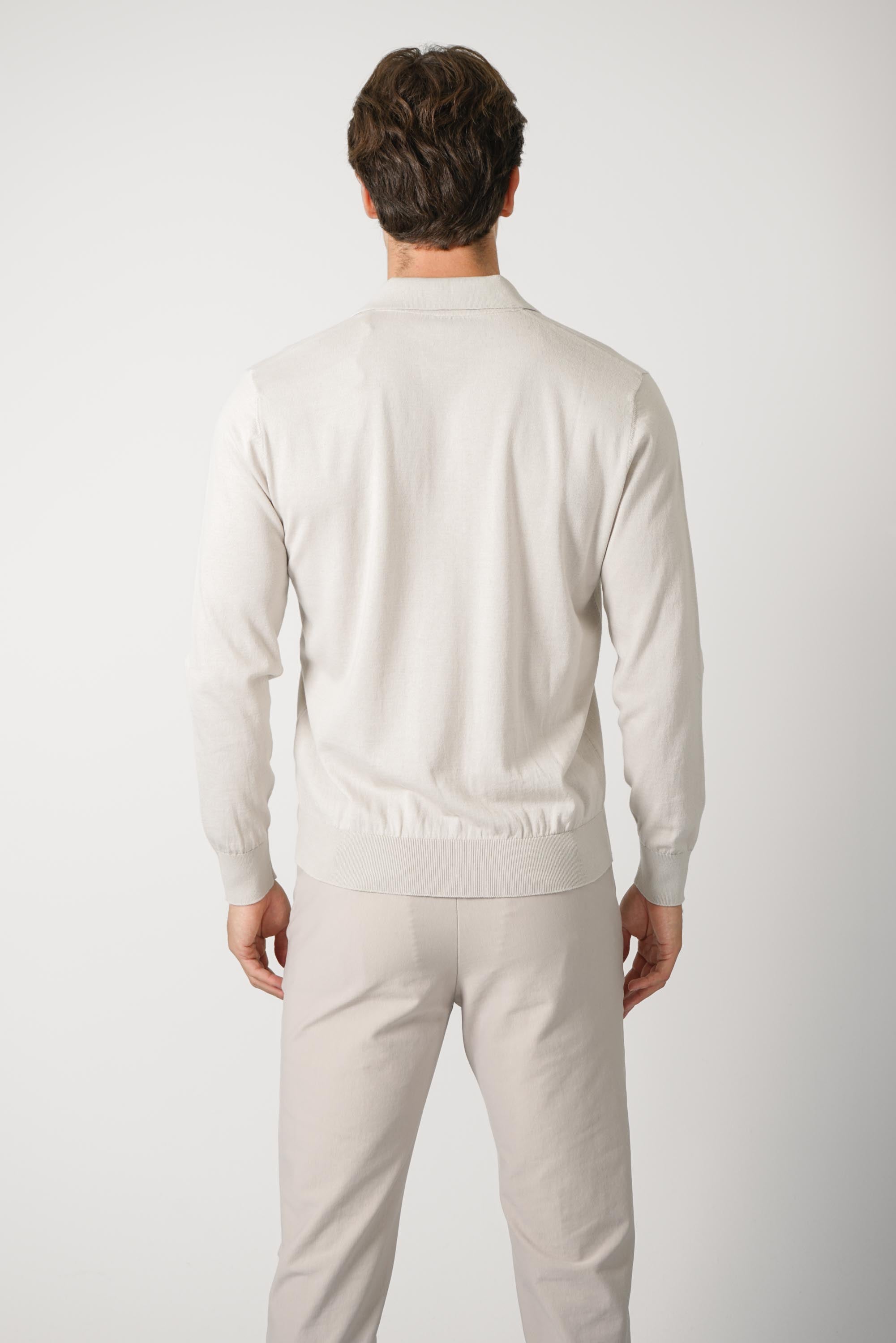 Knitwear Polo MAG0K007 – Beige