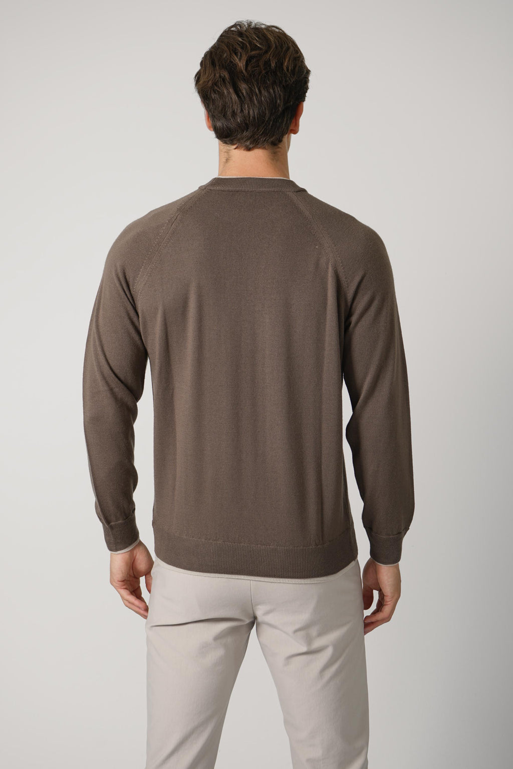 Round Neck Sweater MAG0N037 – Moro e Sabbia