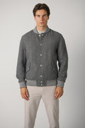 Bomber TES0N077 – Grigio Medio Melange