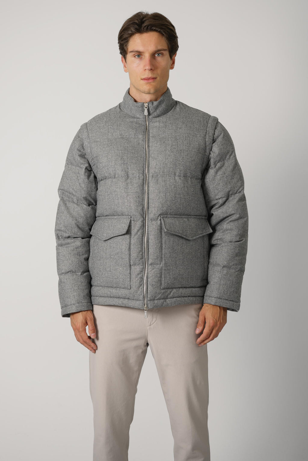 Jacket TES0N041 – Grigio Medio Melange