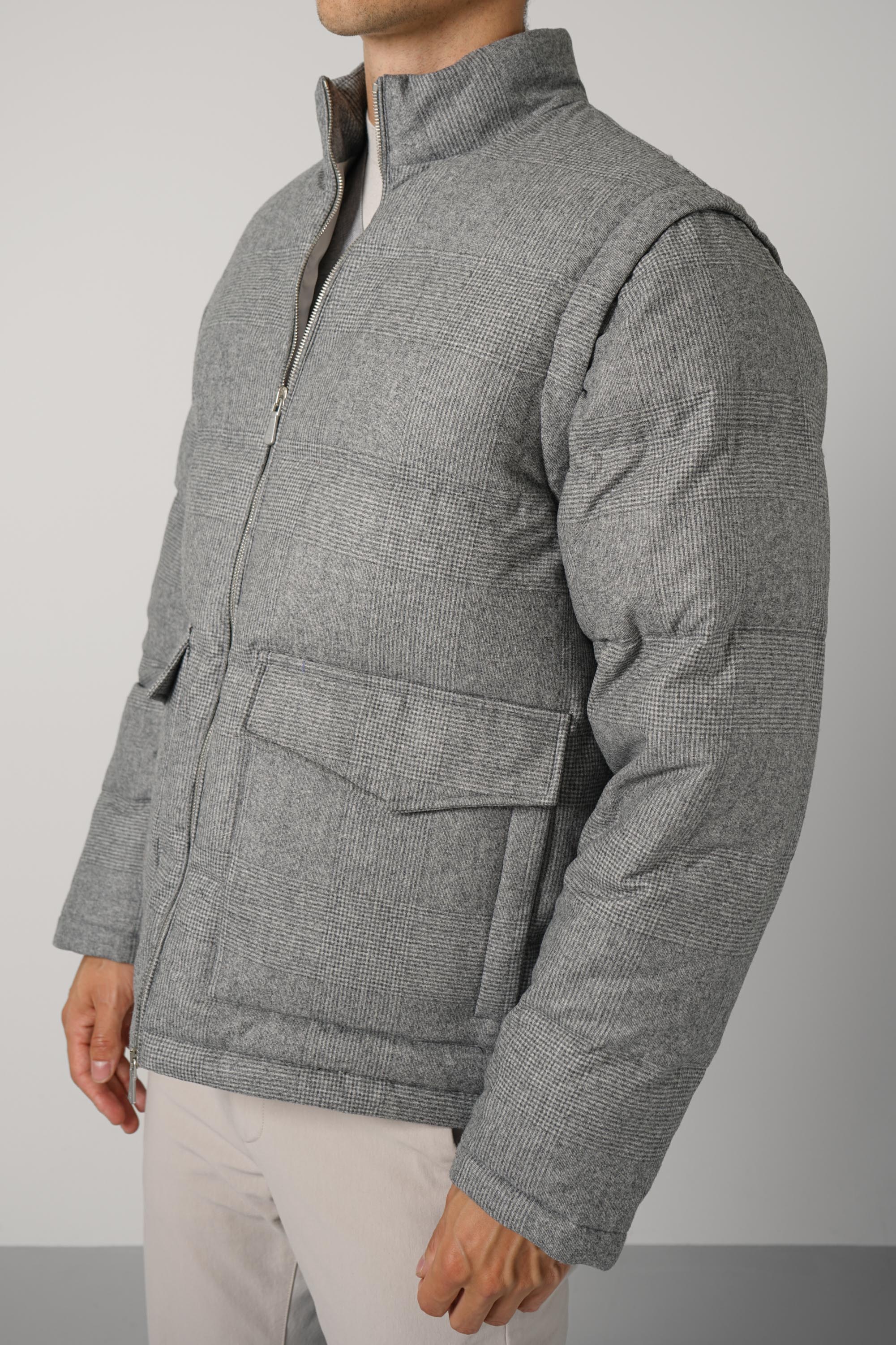 Jacket TES0N041 – Grigio Medio Melange