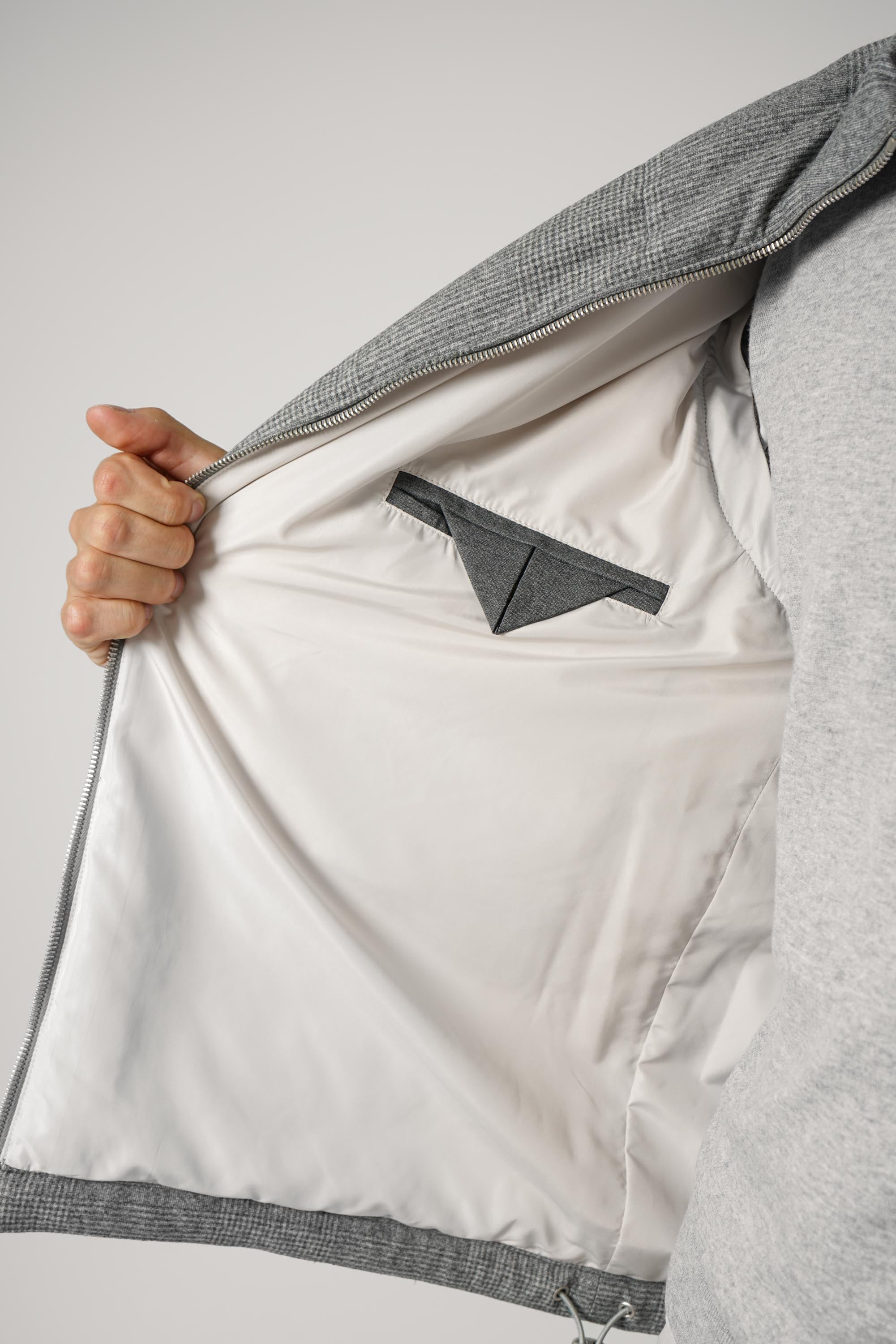 Jacket TES0N041 – Grigio Medio Melange