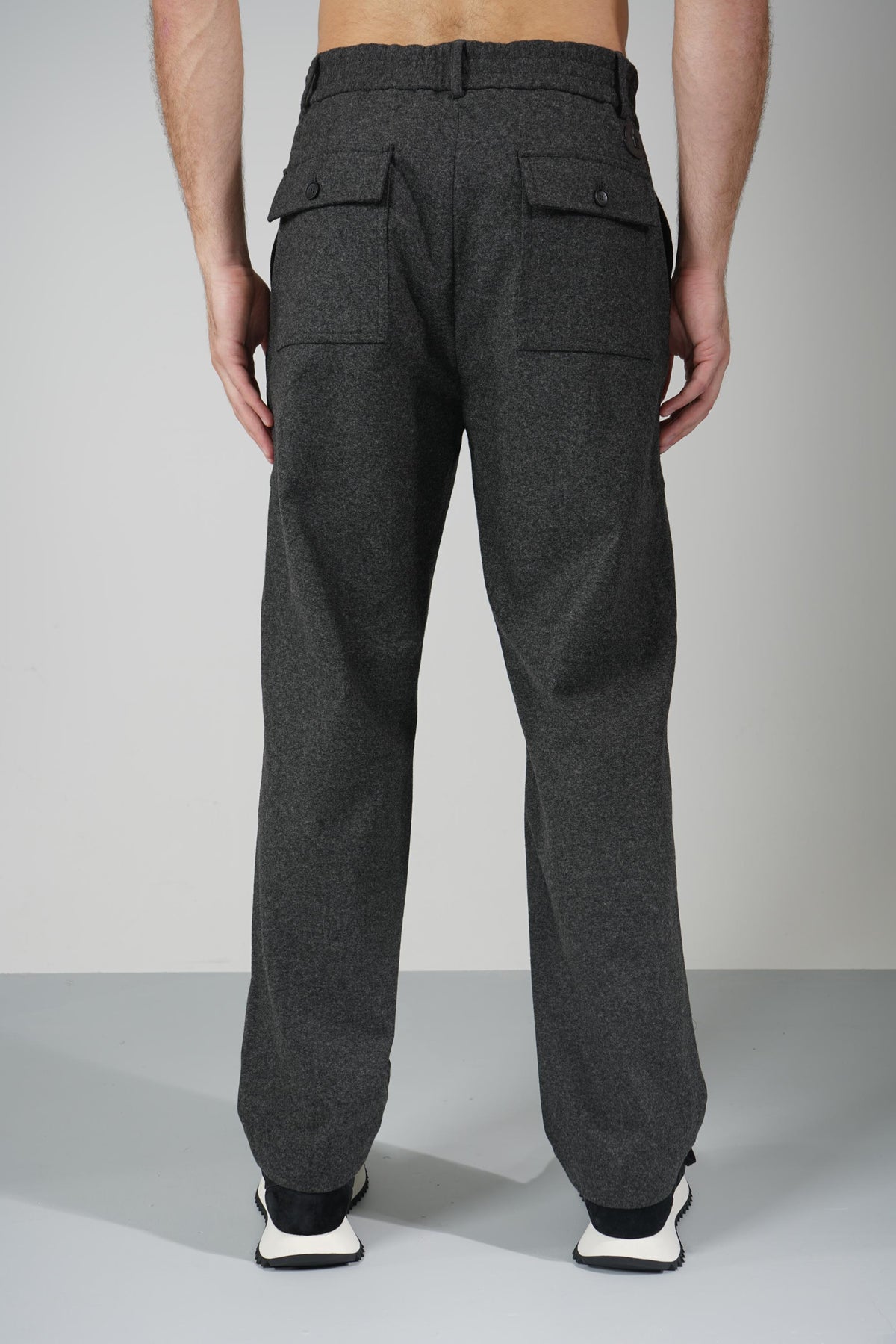 Monster Grenoble Charcoal Grey Trousers