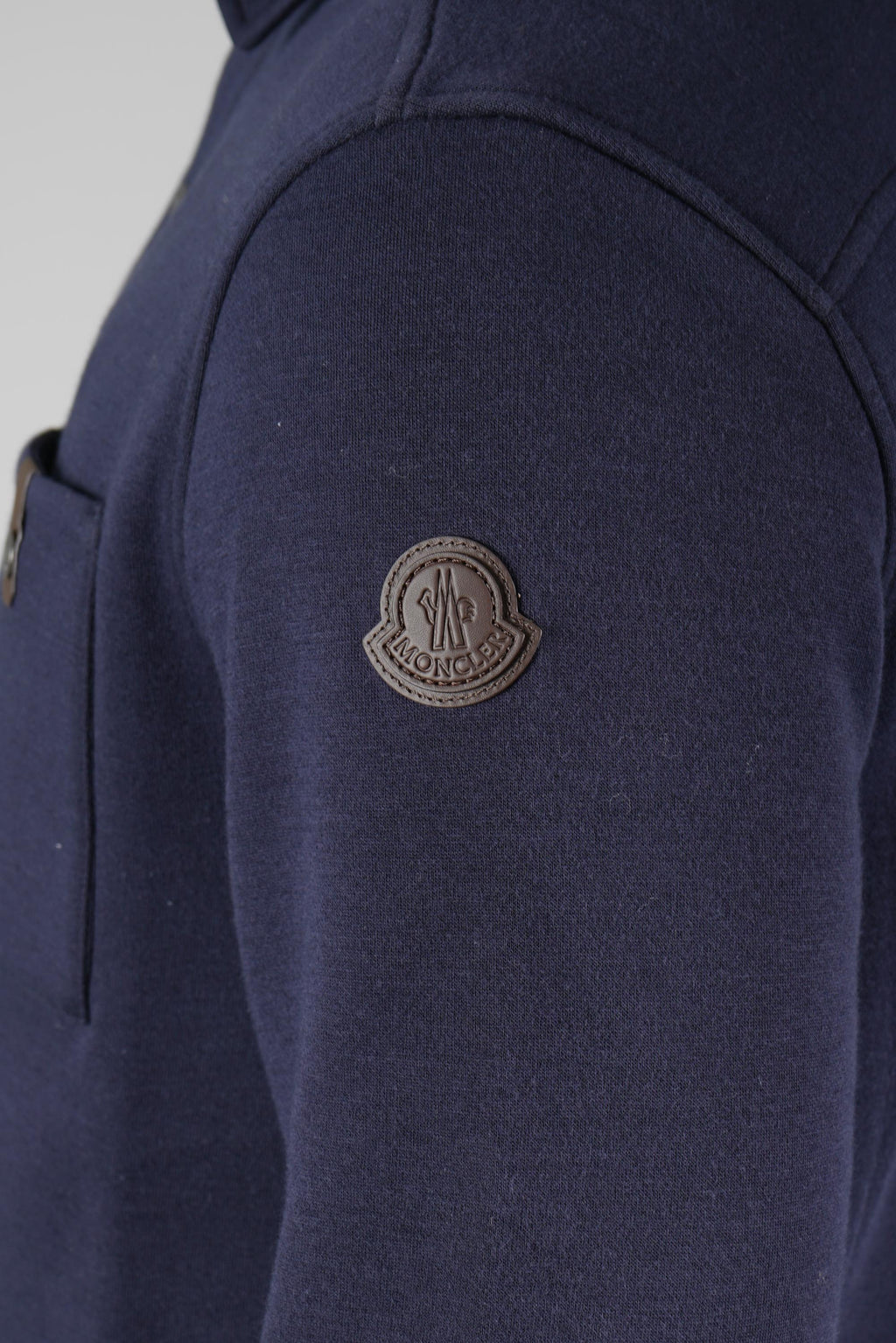 Moncler LS Polo – Navy