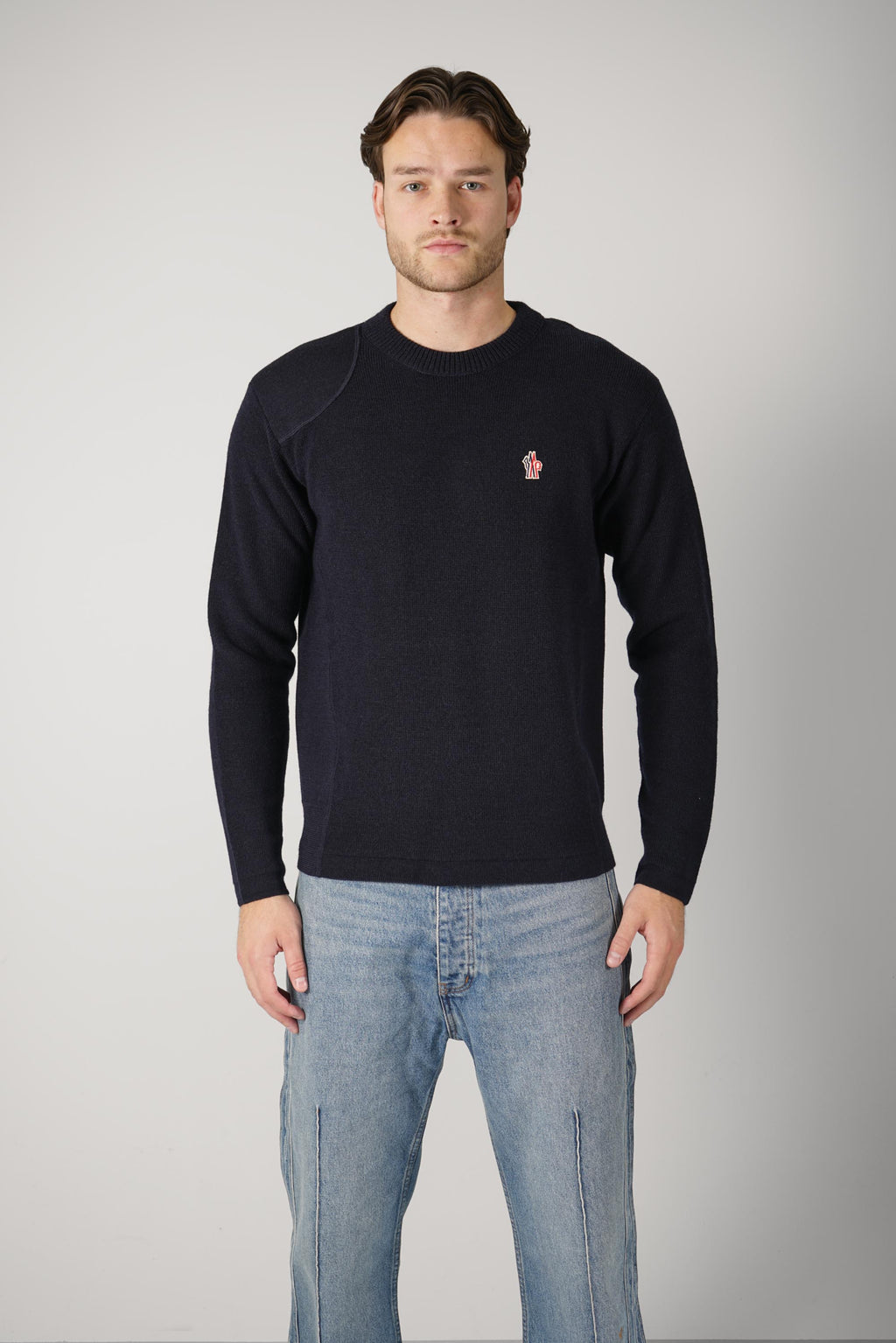 Moncler Grenoble Crew Neck – Navy