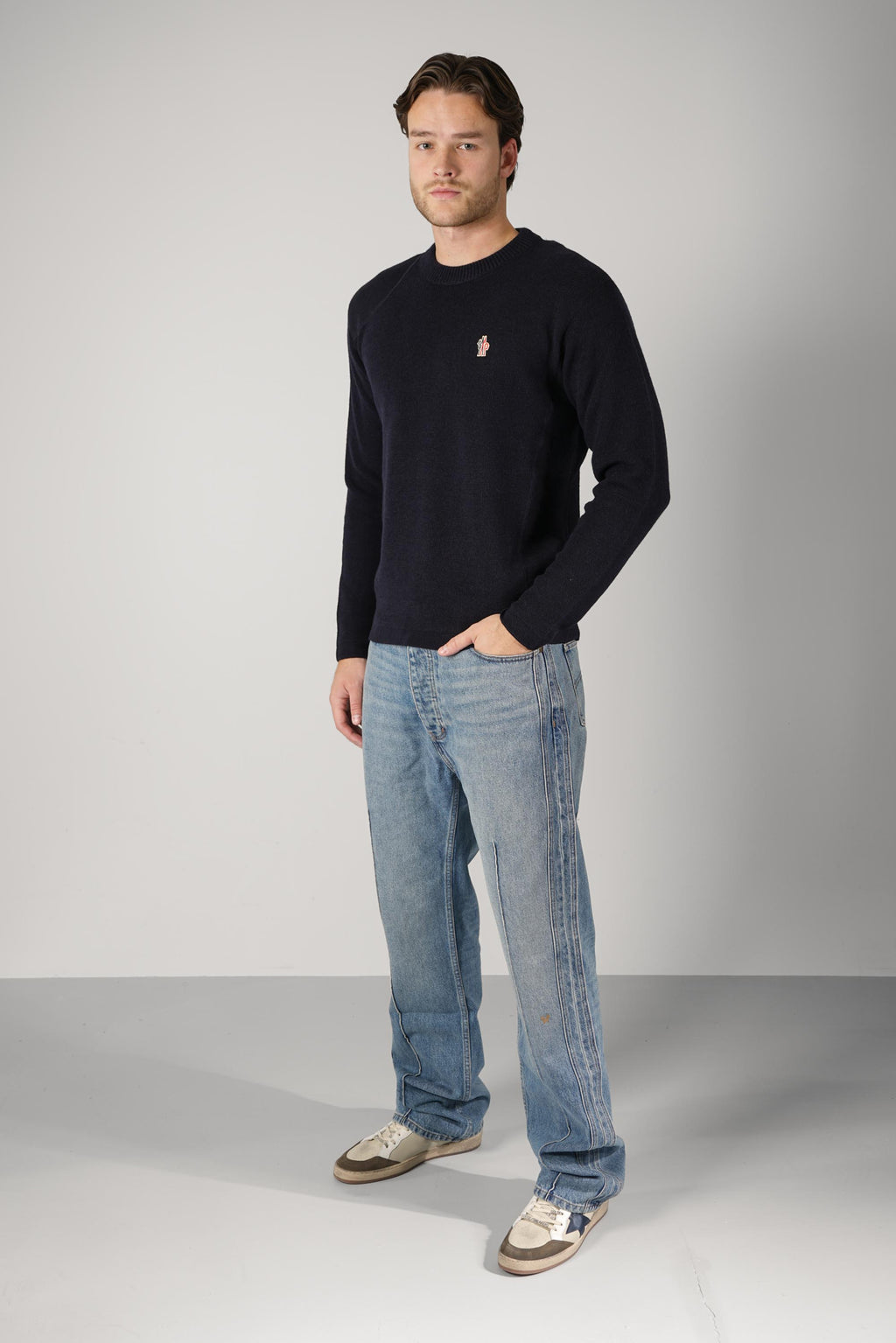 Moncler Grenoble Crew Neck – Navy