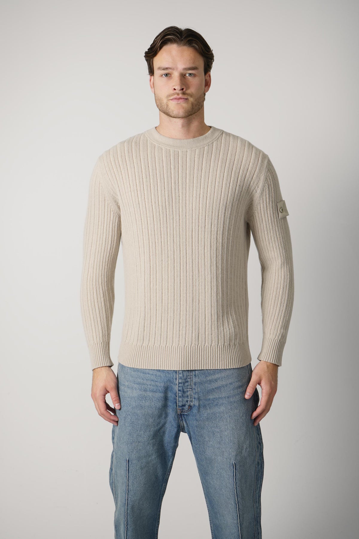 Stone Island Crewneck – Beige (5100051)