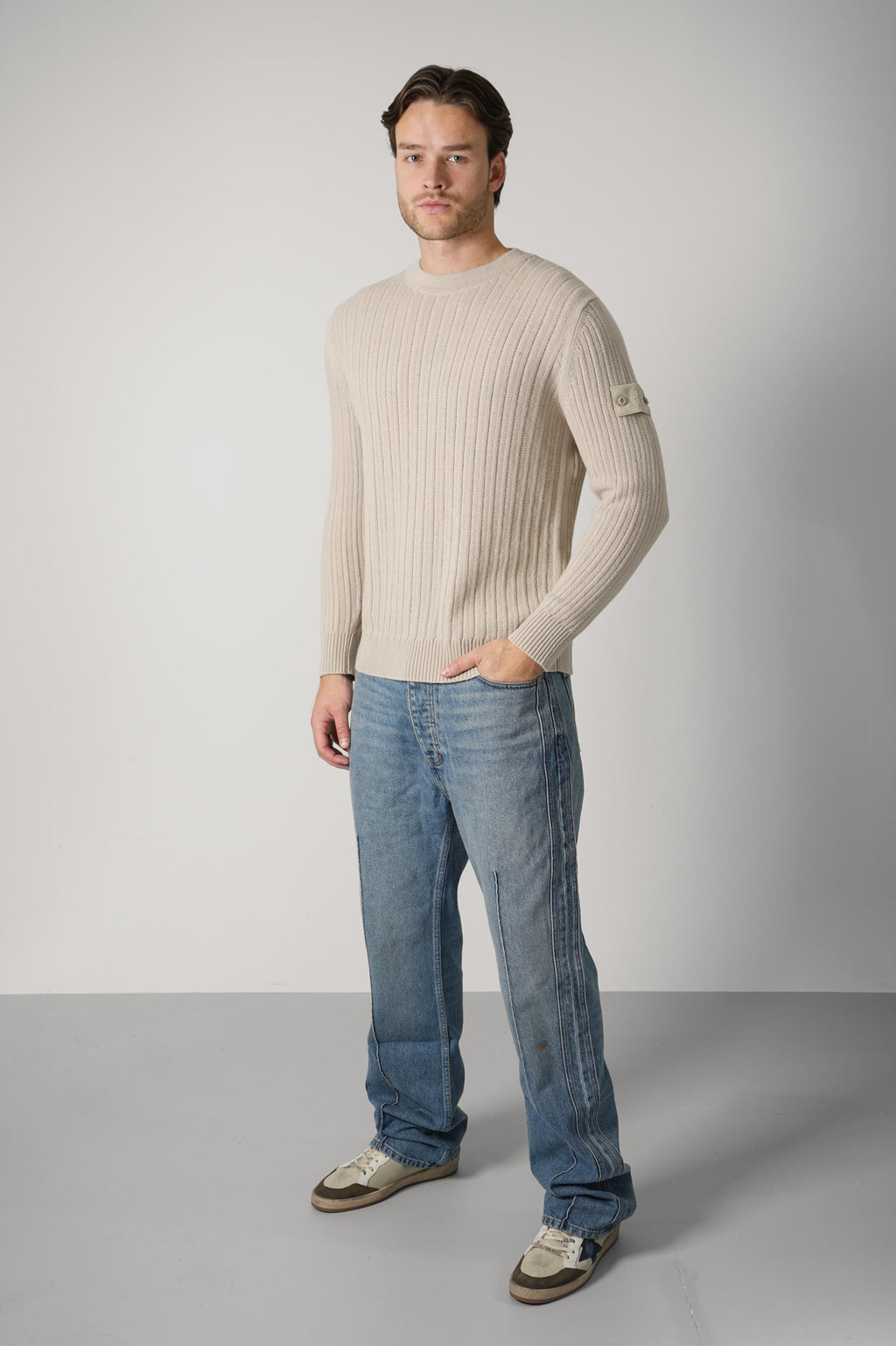 Stone Island Crewneck – Beige (5100051)