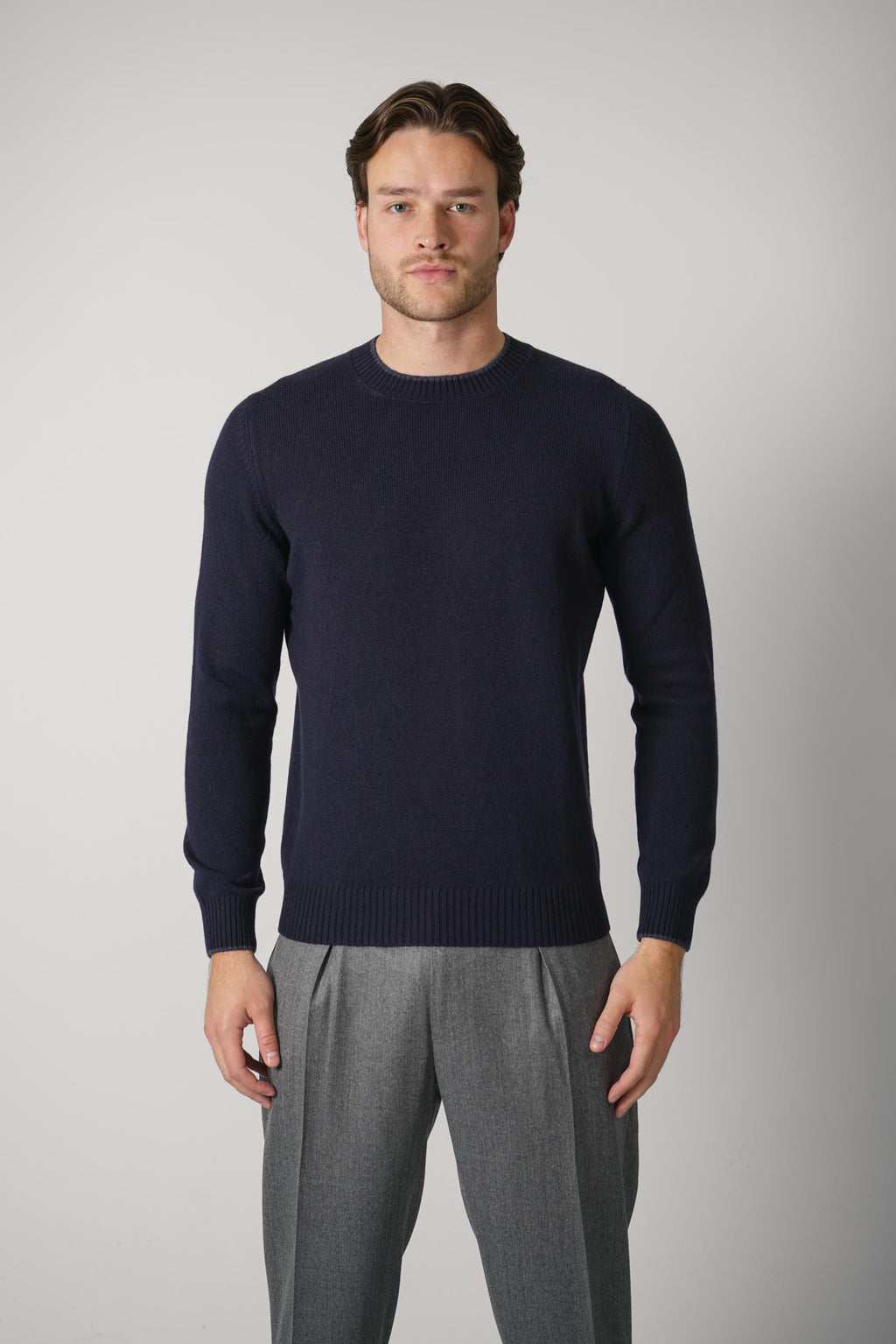 Gran Sasso Navy Sweater