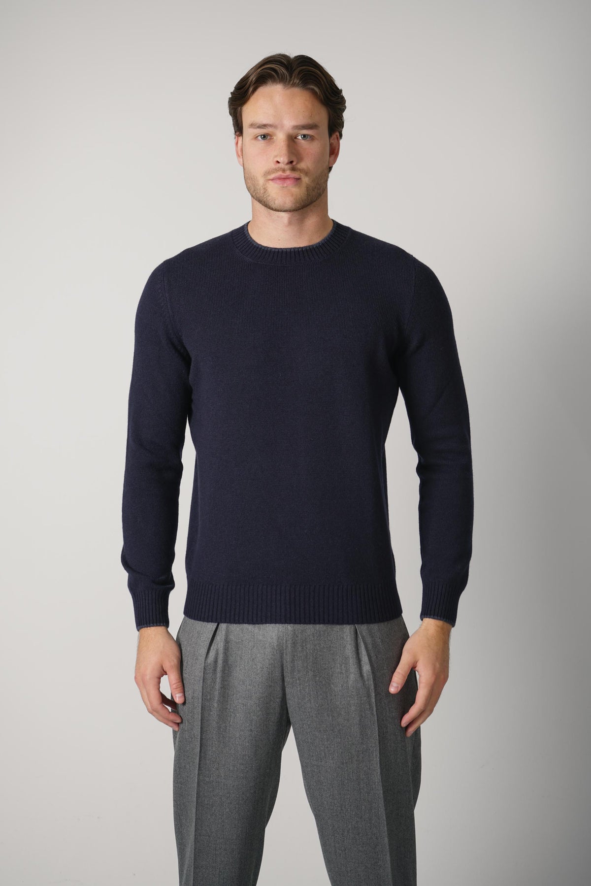 Gran Sasso Navy Sweater