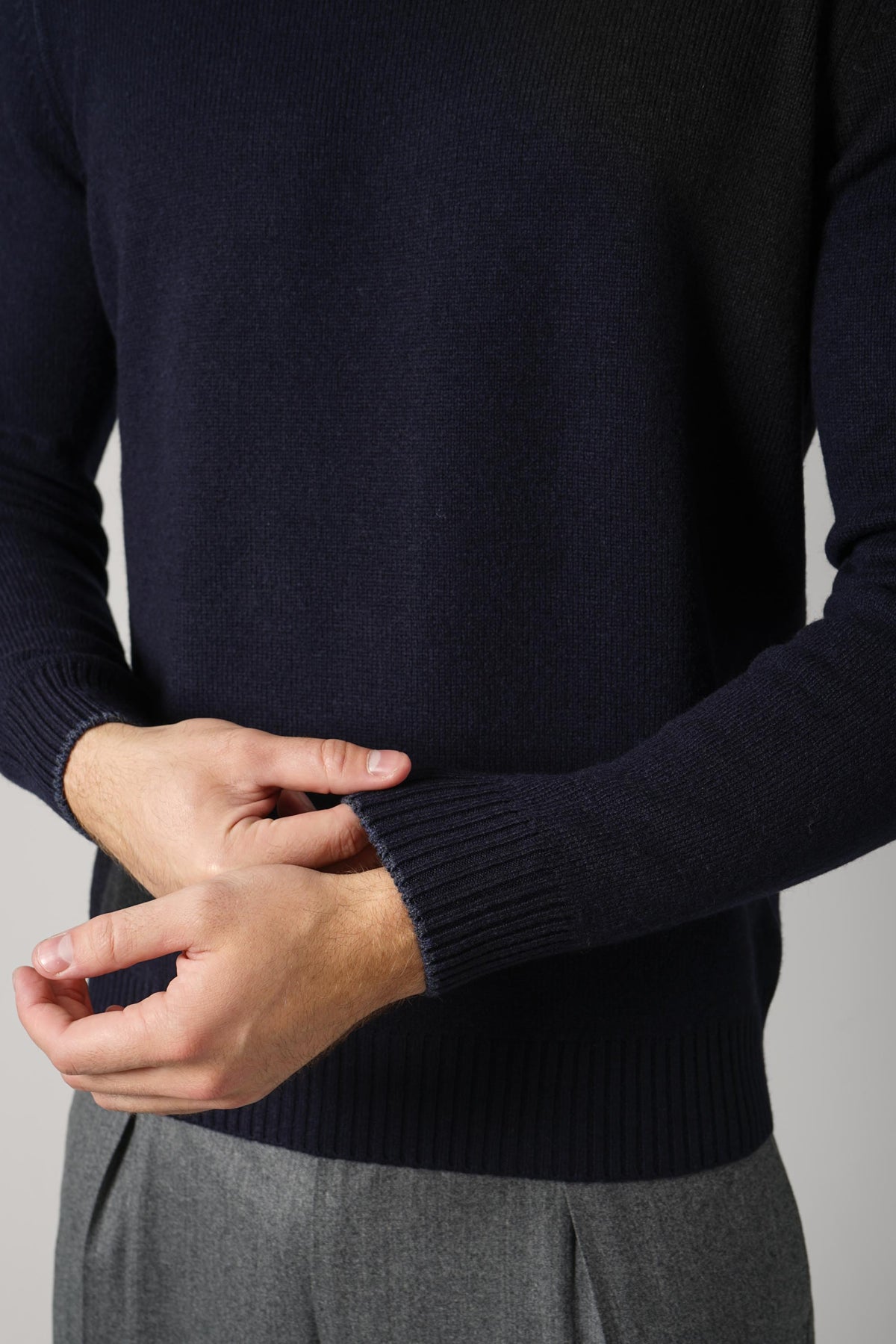 Gran Sasso Navy Sweater