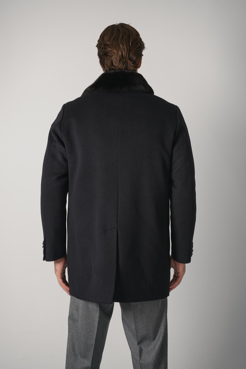 MooRER Simmons Jacket – Navy