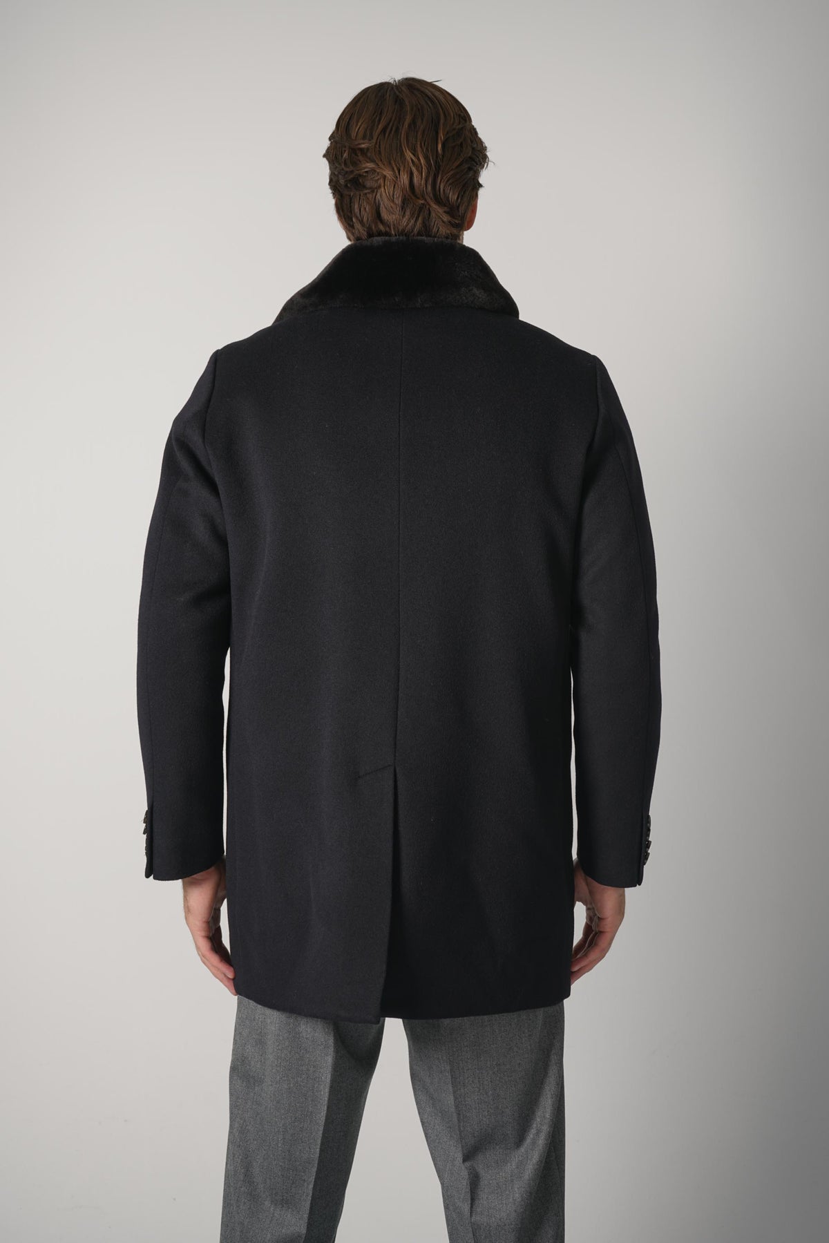 MooRER Simmons Jacket – Navy