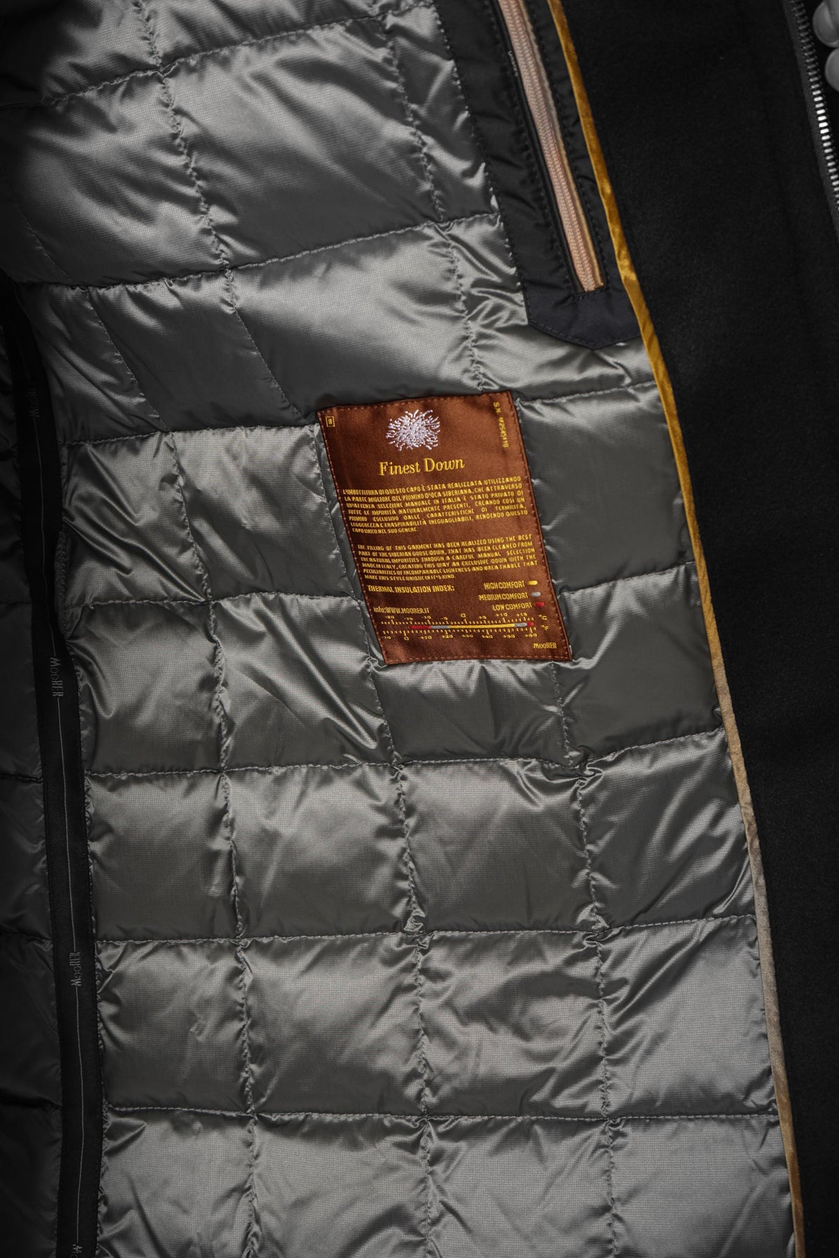 MooRER Simmons Jacket – Navy