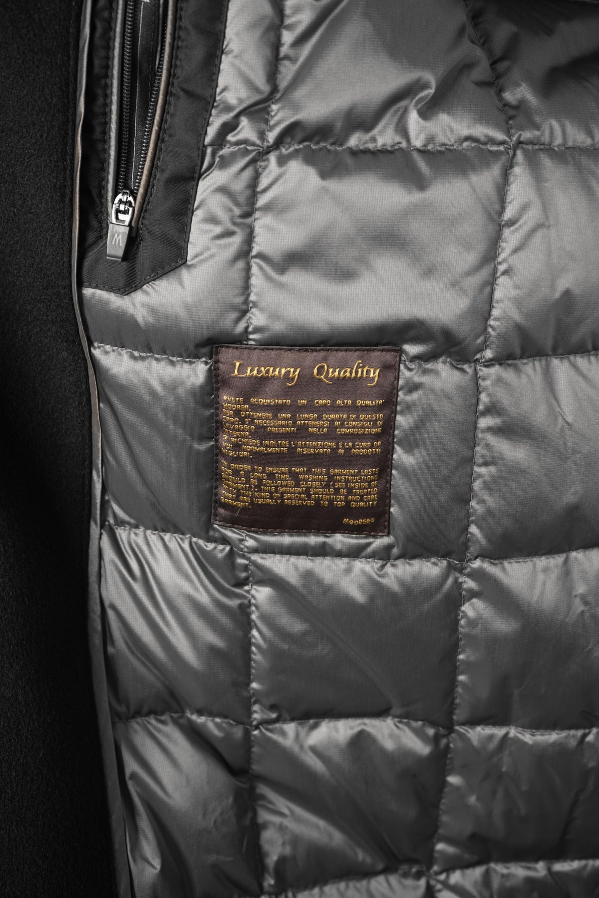 MooRER Simmons Jacket – Navy