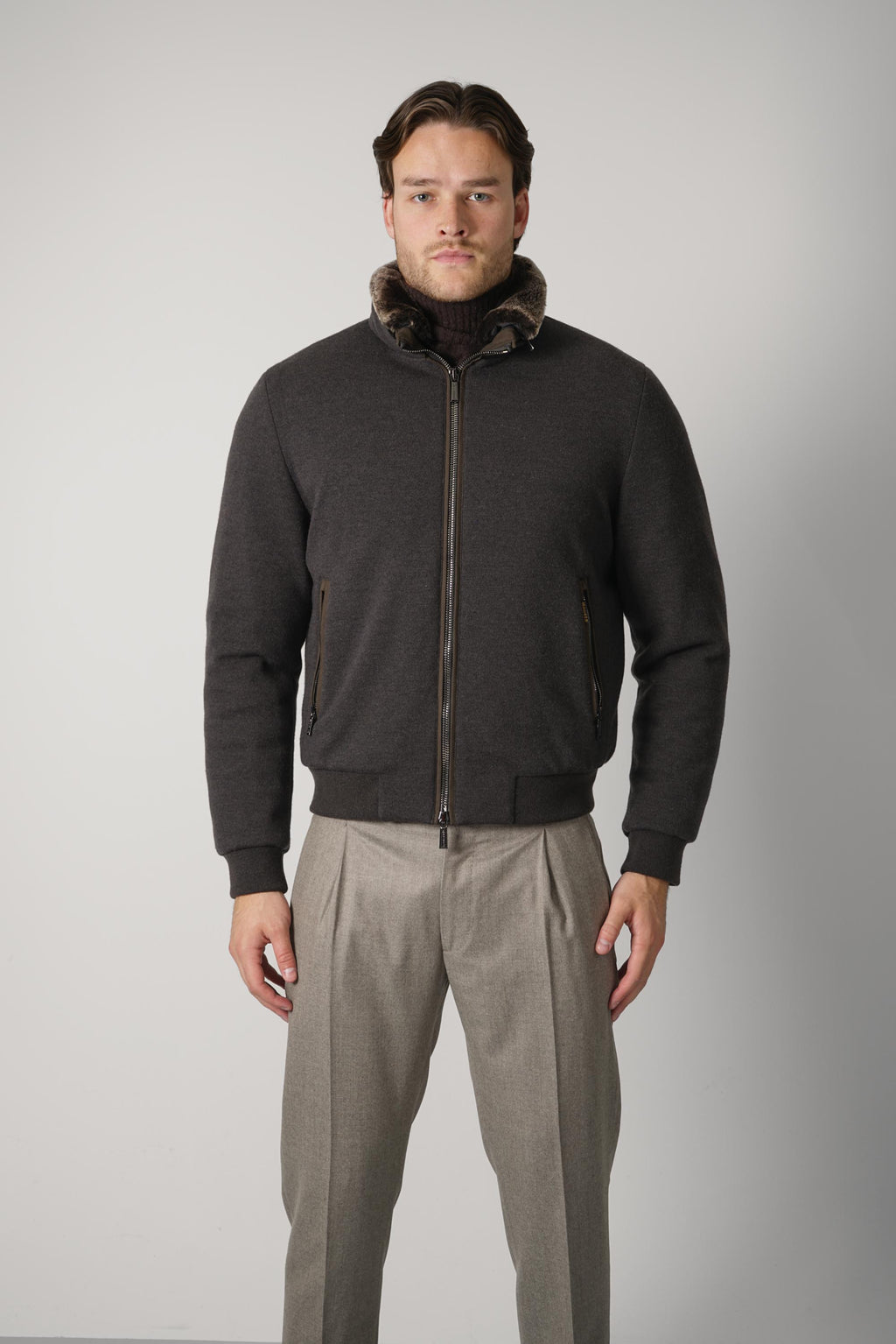 MooRER Bellati Jacket – Brown