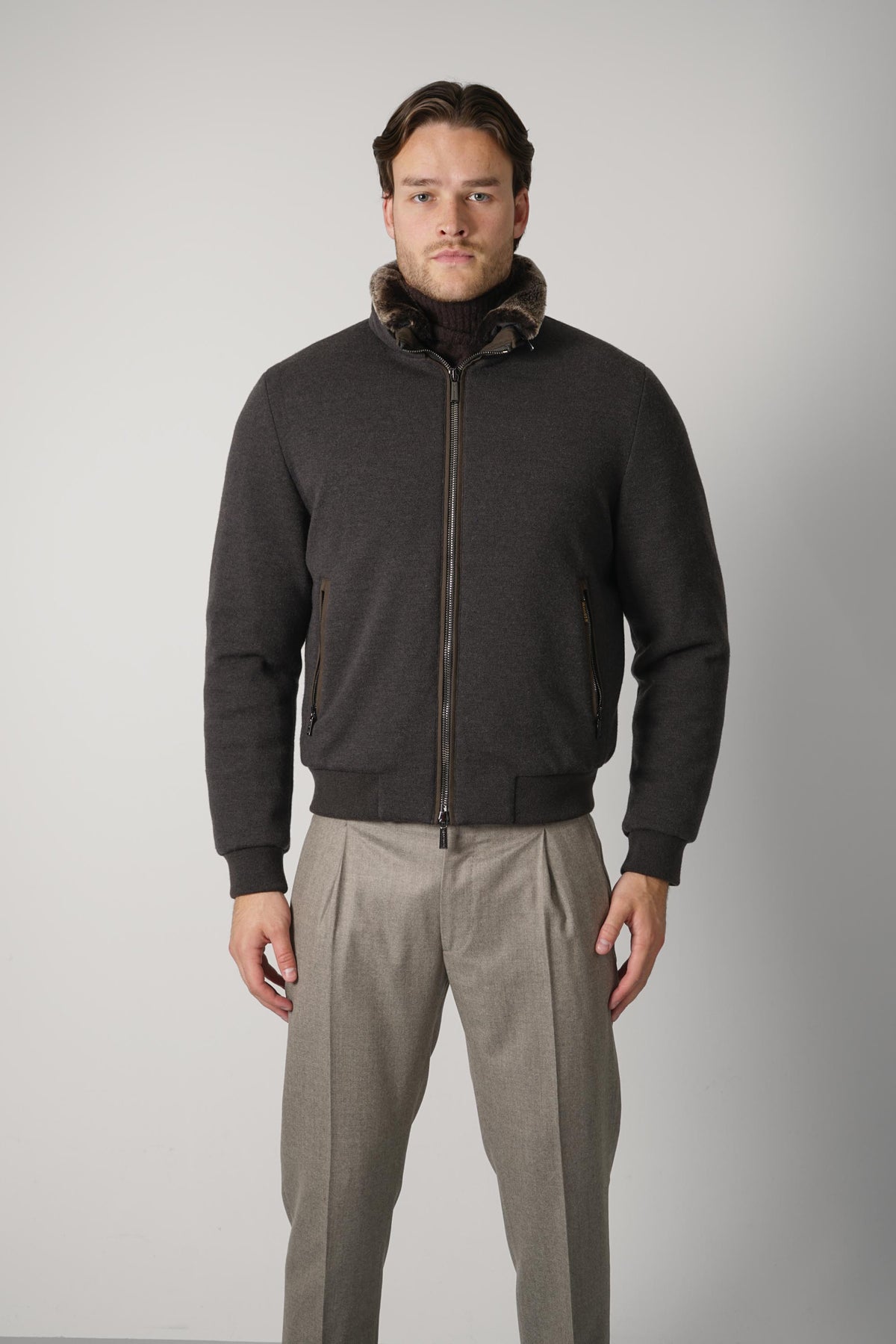 MooRER Bellati Jacket – Brown