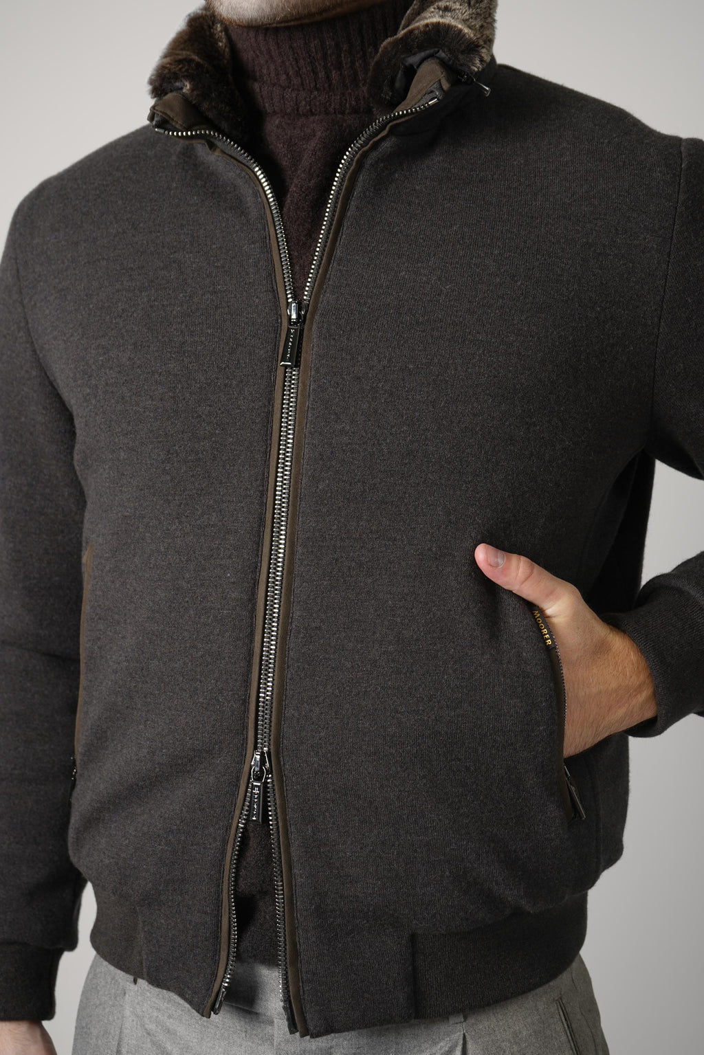 MooRER Bellati Jacket – Brown